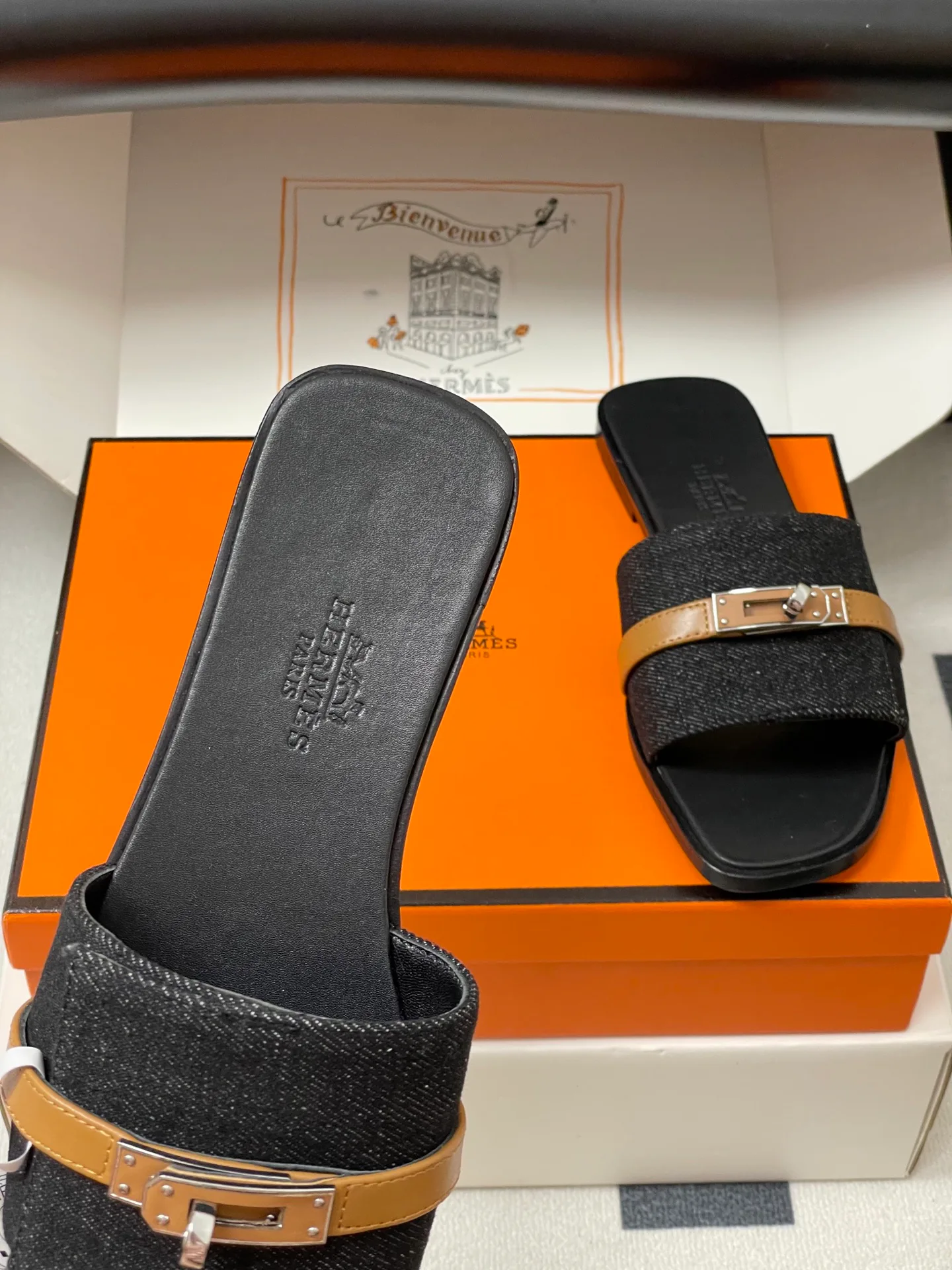 Шлепанцы Женские Hermes 59017
