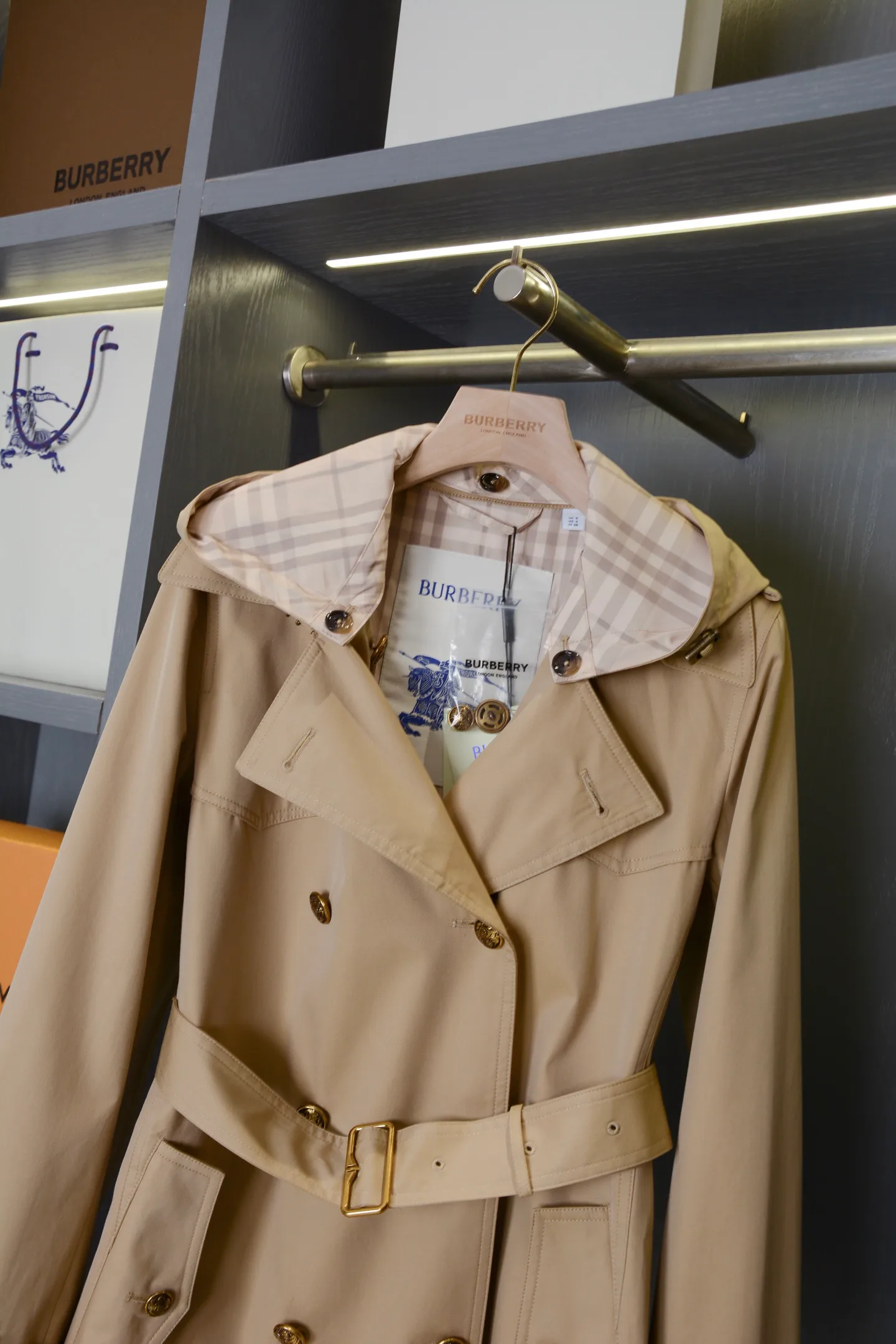 Тренчи Женские Burberry 18728894