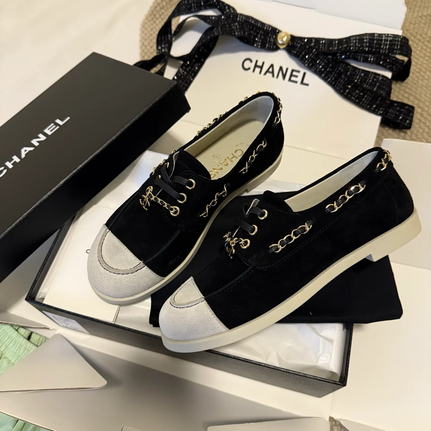 Лоферы И Мокасины Женские Chanel 5806984
