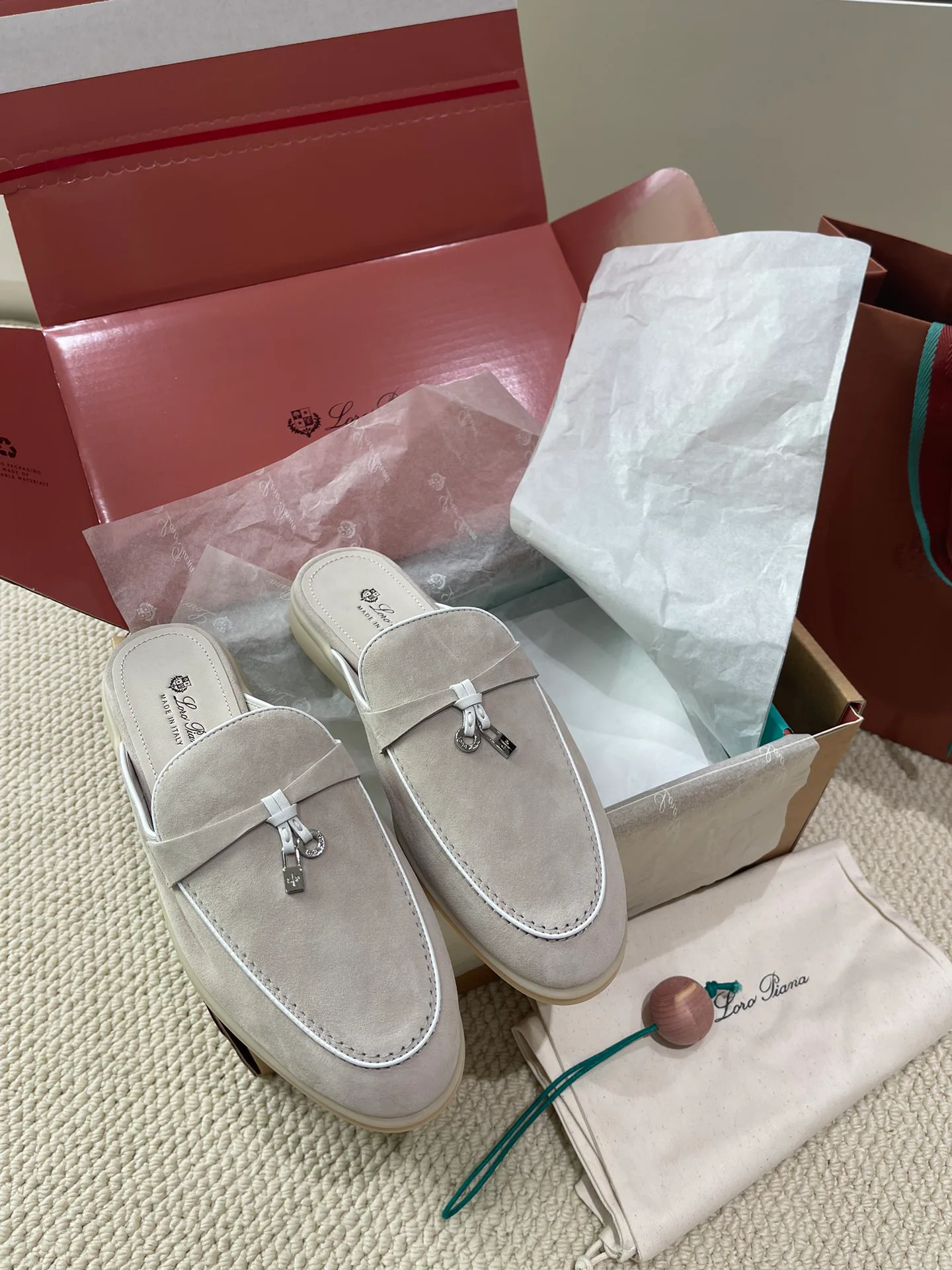 Мюли И Сабо Женские Loro Piana 10834631