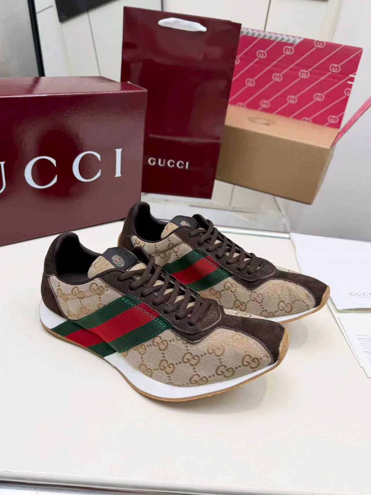 Кроссовки Женские Gucci 19081263