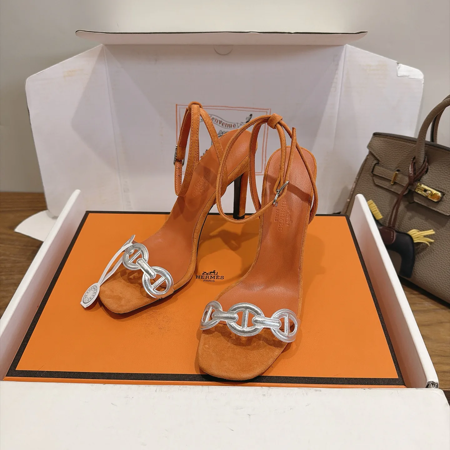 Босоножки Женские Hermes 19586081