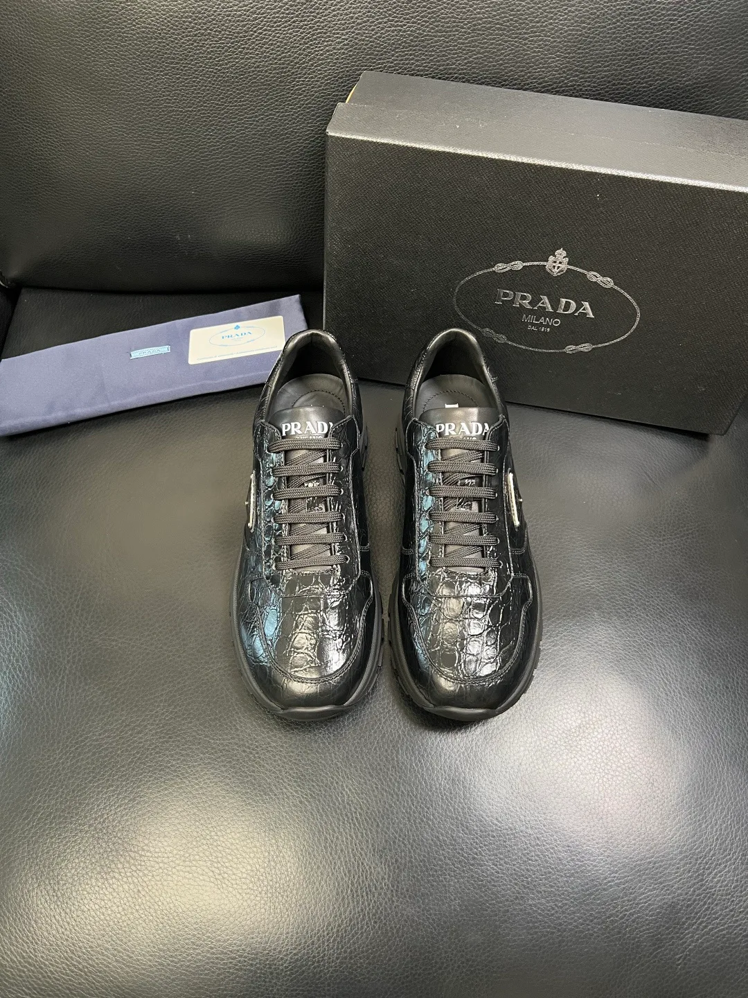 Кроссовки Мужские Prada 420074