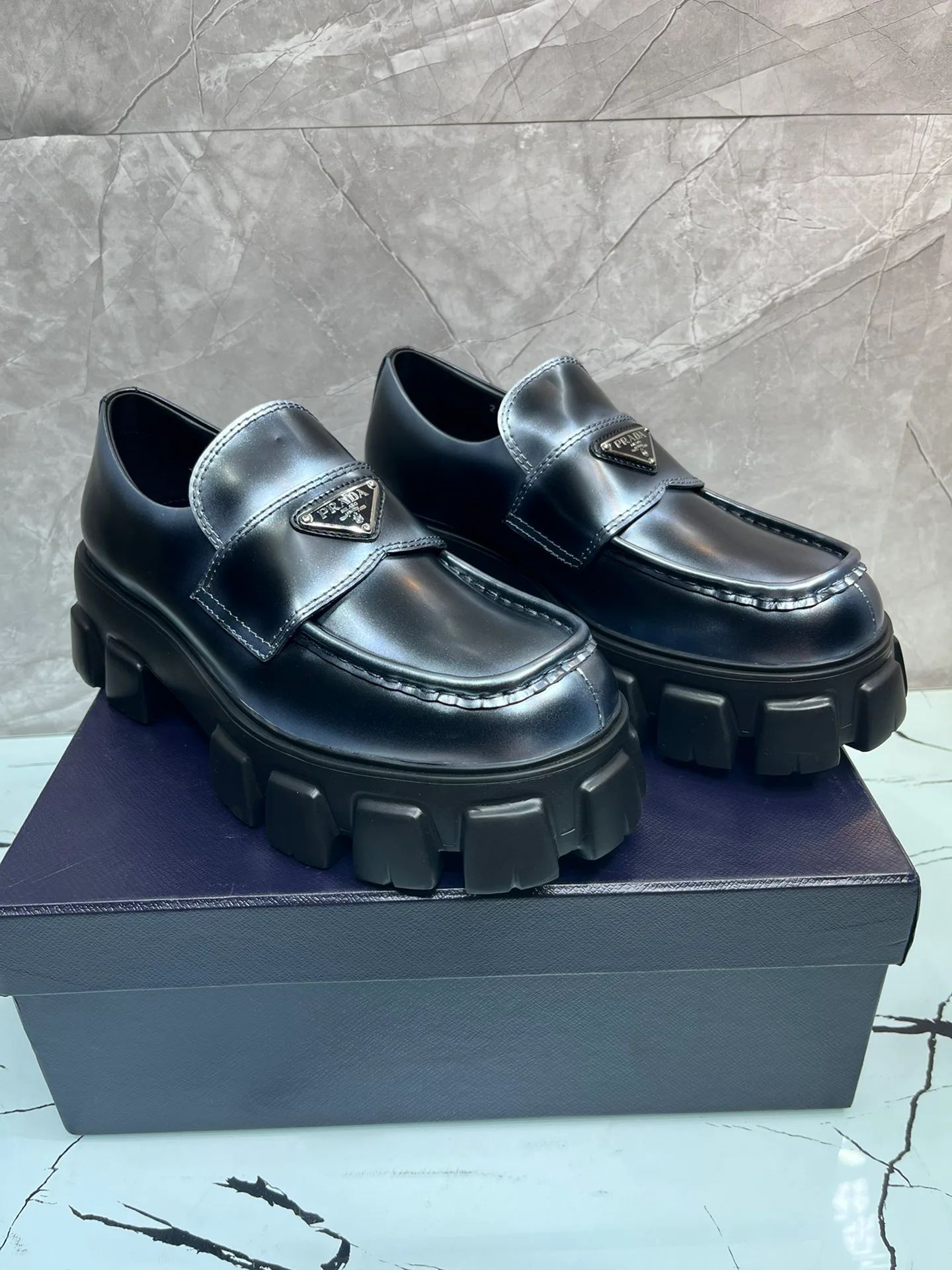 Лоферы И Туфли Мужские Prada 19687874
