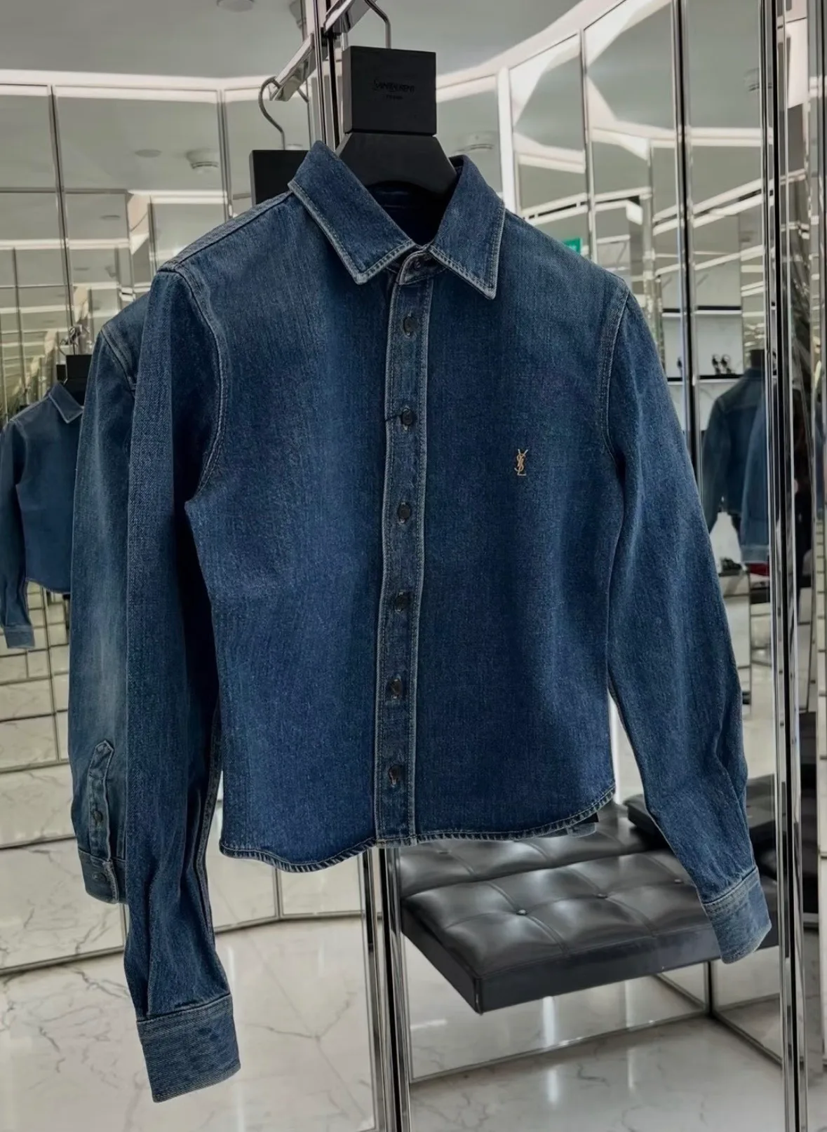 Куртки И Пуховики Женские Saint Laurent 17321866