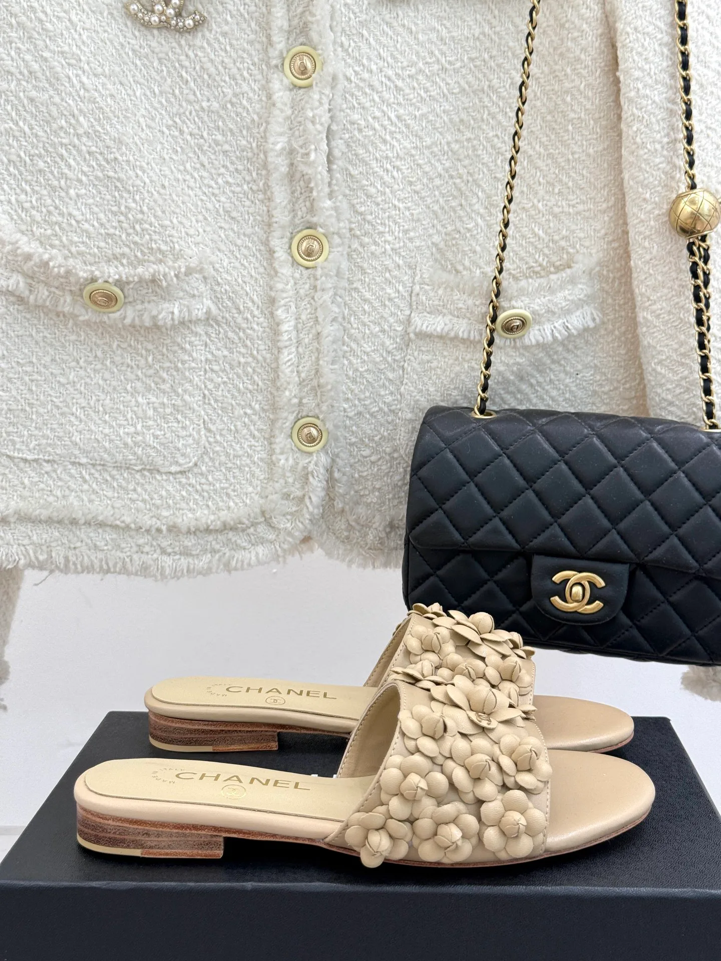 Шлепанцы Женские Chanel 22439