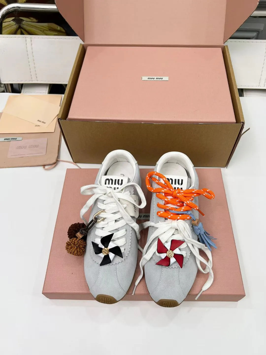 Кроссовки Женские Miu Miu 85736