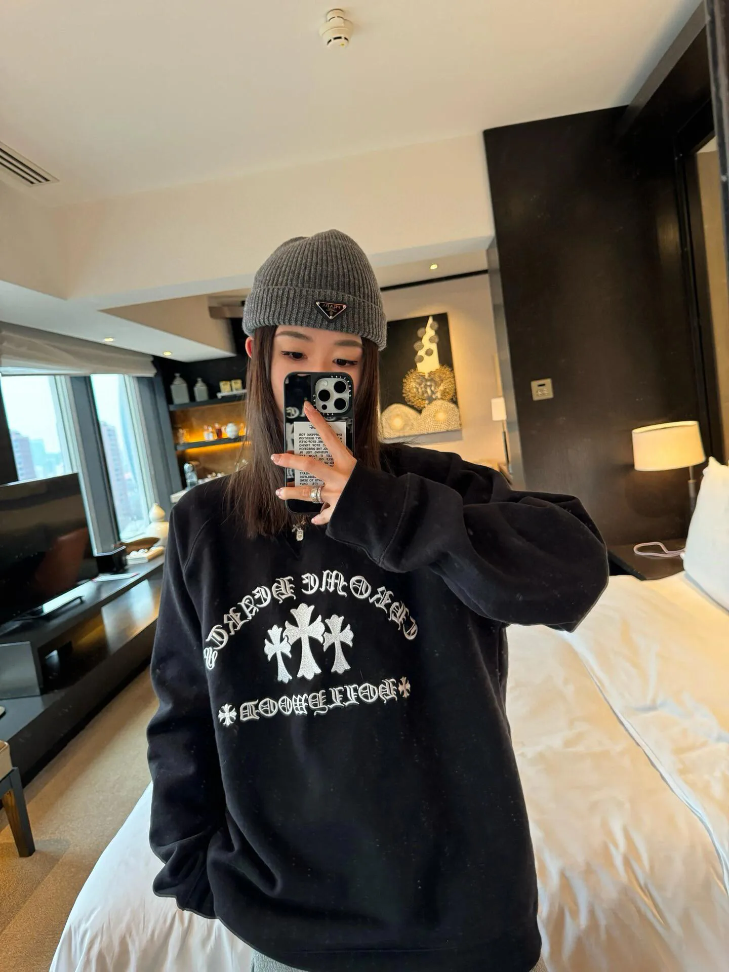 Свитшоты И Худи Мужские Chrome Hearts 350542