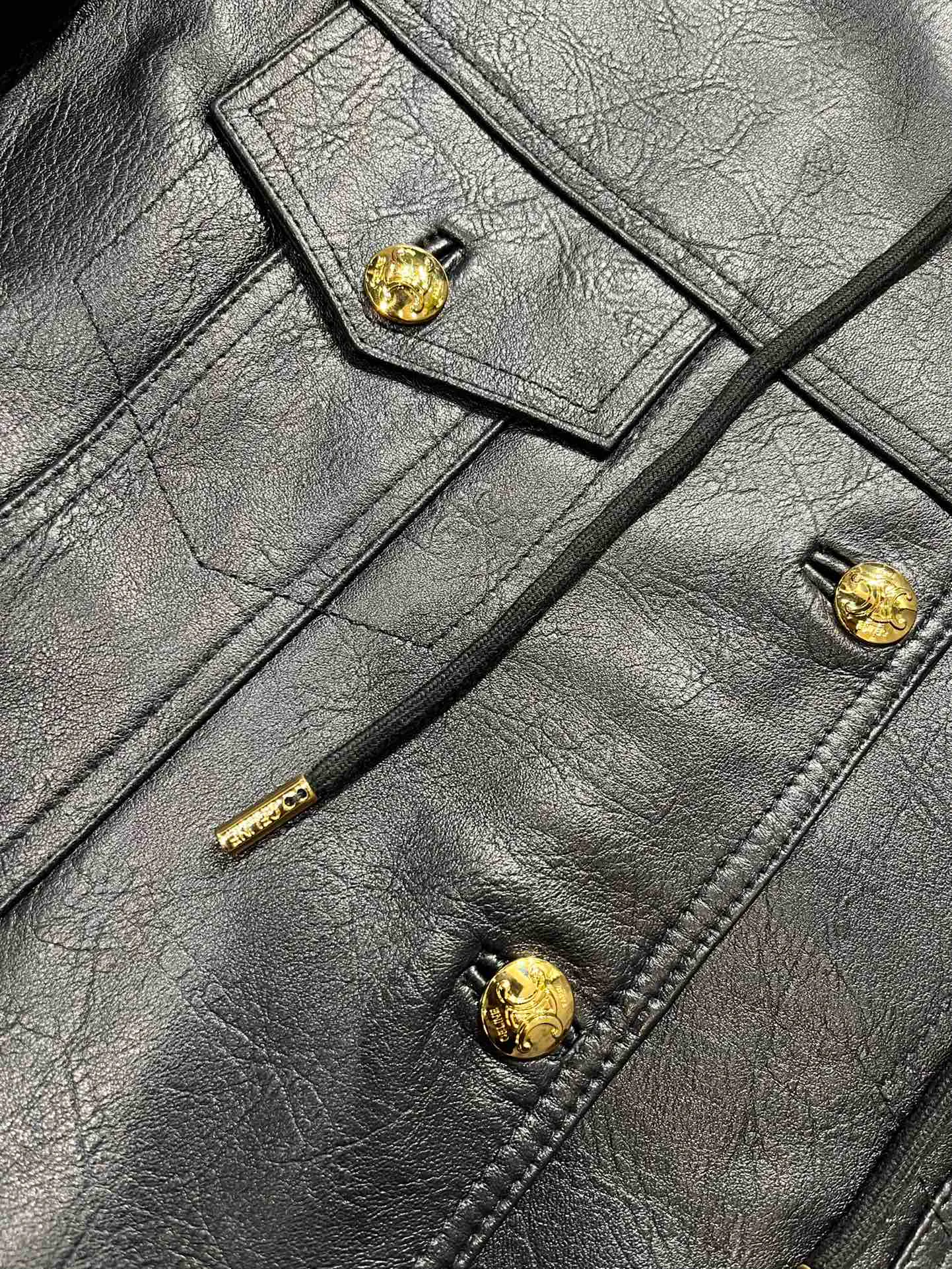 Кожаные Куртки И Дублёнки Мужские Celine 11182653