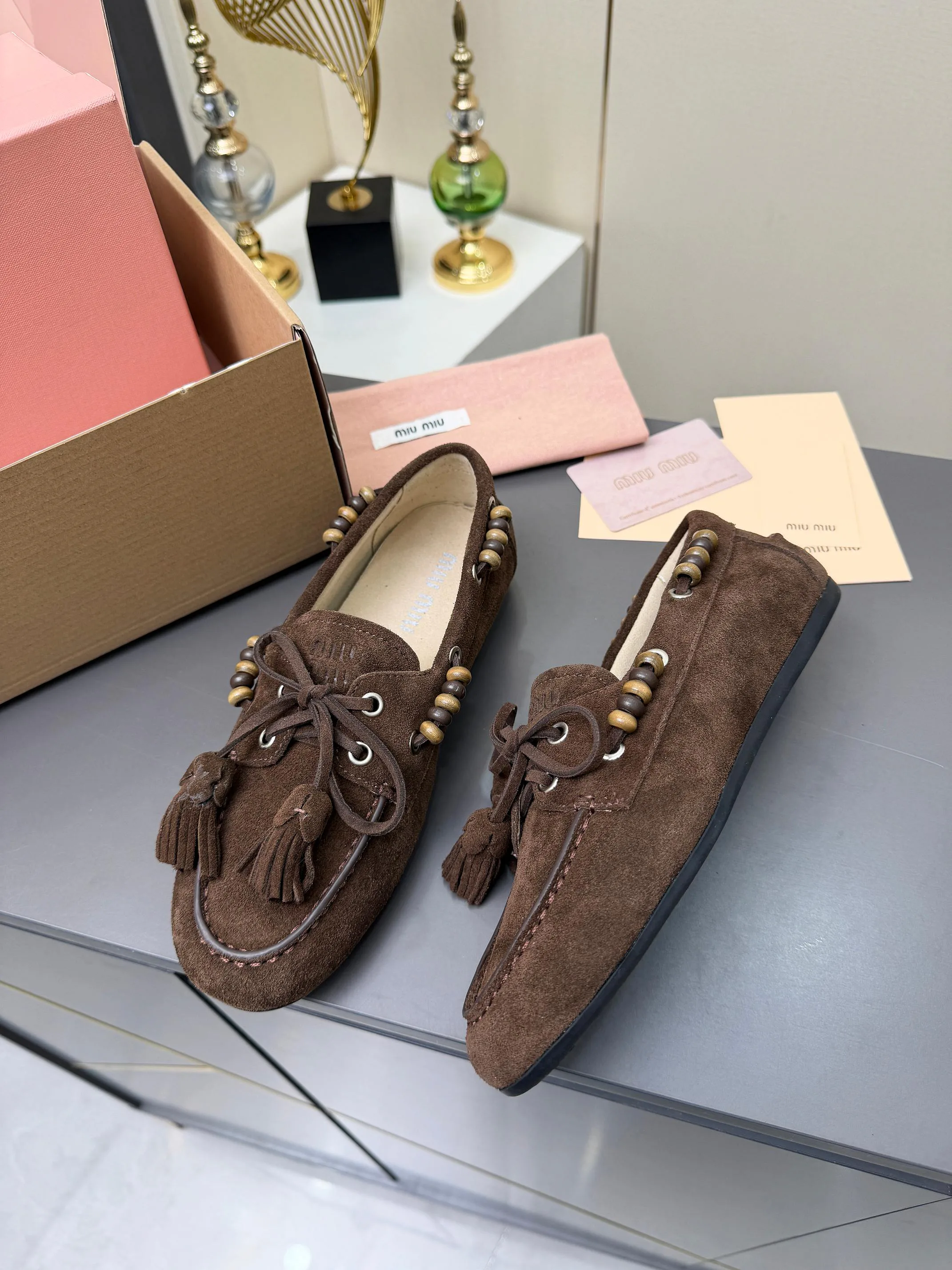 Лоферы И Мокасины Женские Miu Miu 11602265