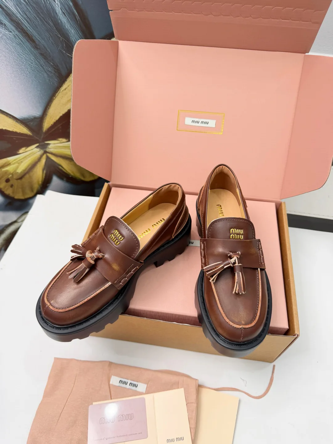 Лоферы И Мокасины Женские Miu Miu 17906634