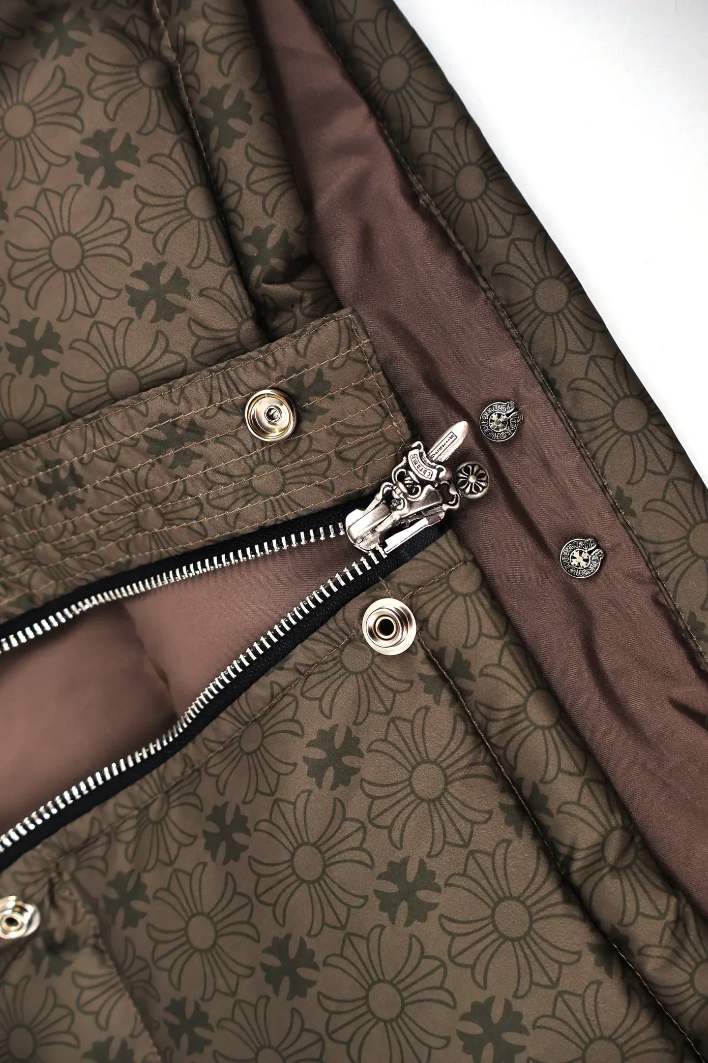 Куртки И Пуховики Мужские Chrome Hearts 380384