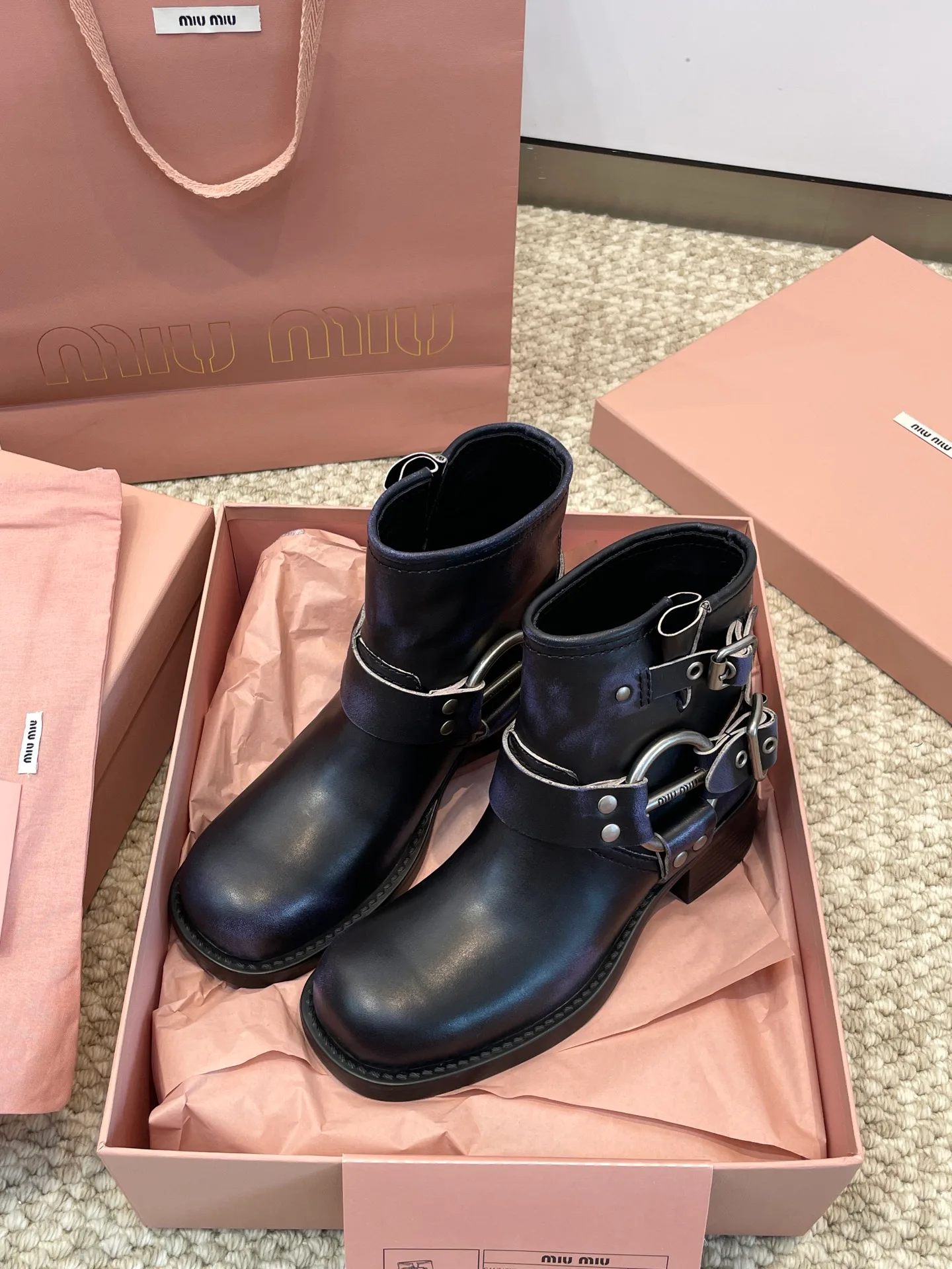 Ботильоны Женские Miu Miu 407475