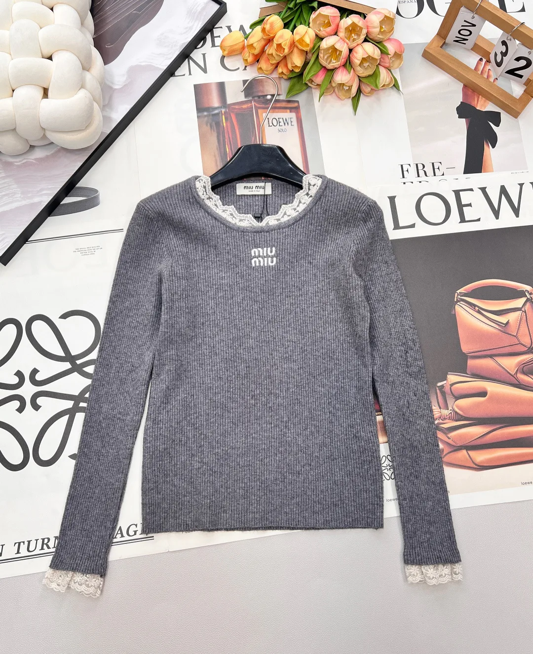Джемперы И Свитеры Женские Miu Miu 6173113