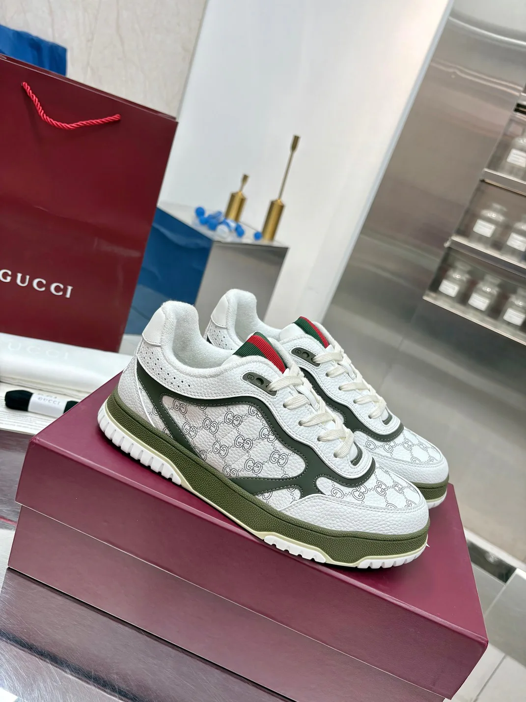 Кроссовки Мужские Gucci 987537