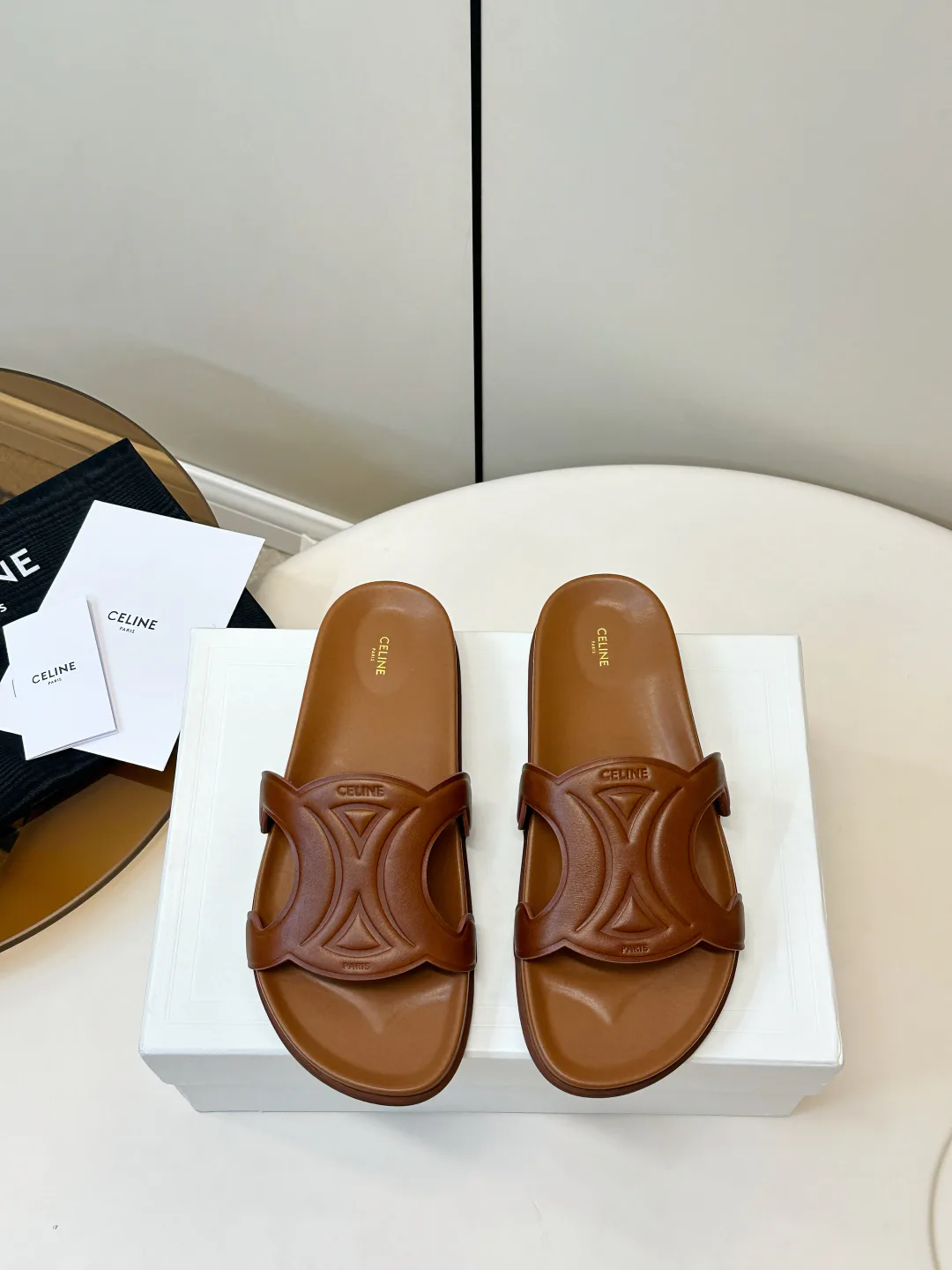 Шлепанцы Женские Celine 11609437