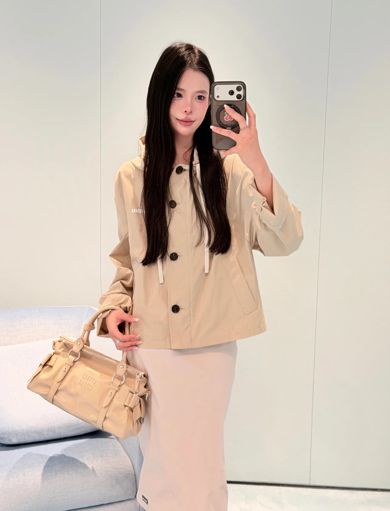 Куртки И Пуховики Женские Miu Miu 18030688