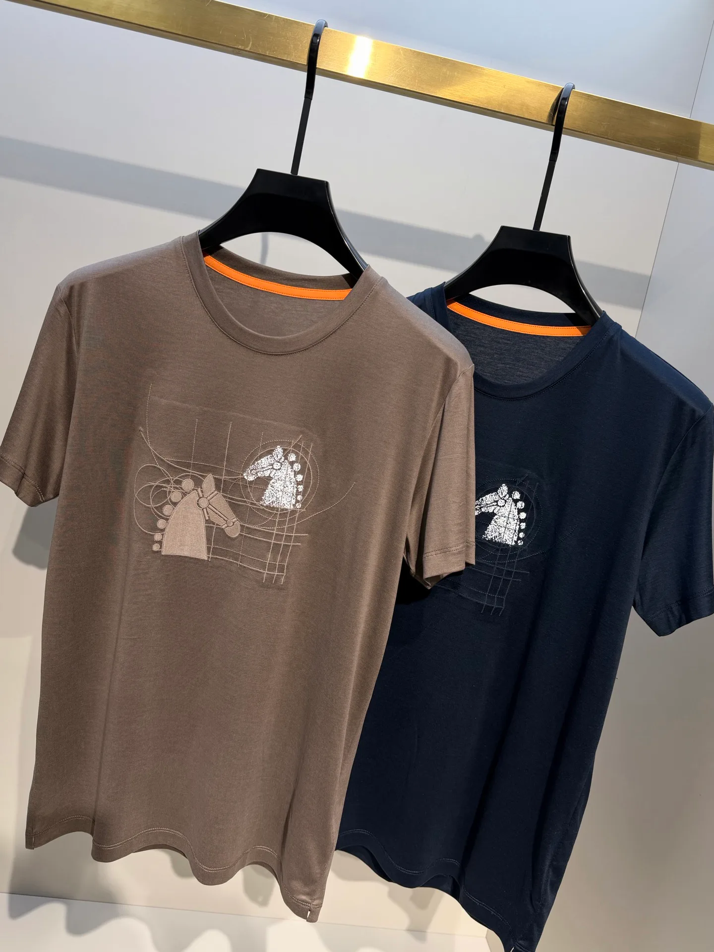 Футболки Мужские Hermes 1848154