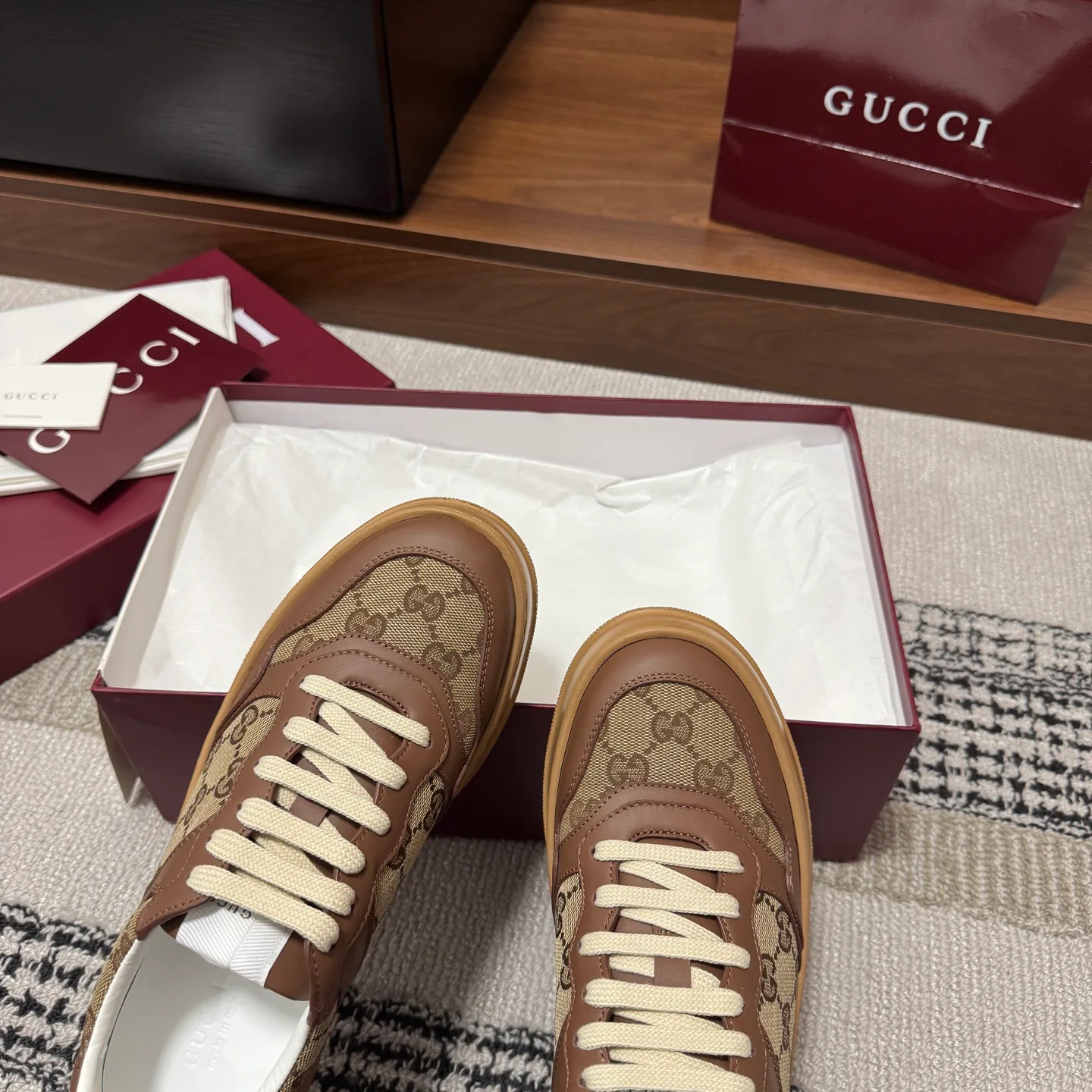 Кроссовки Женские Gucci 1225472