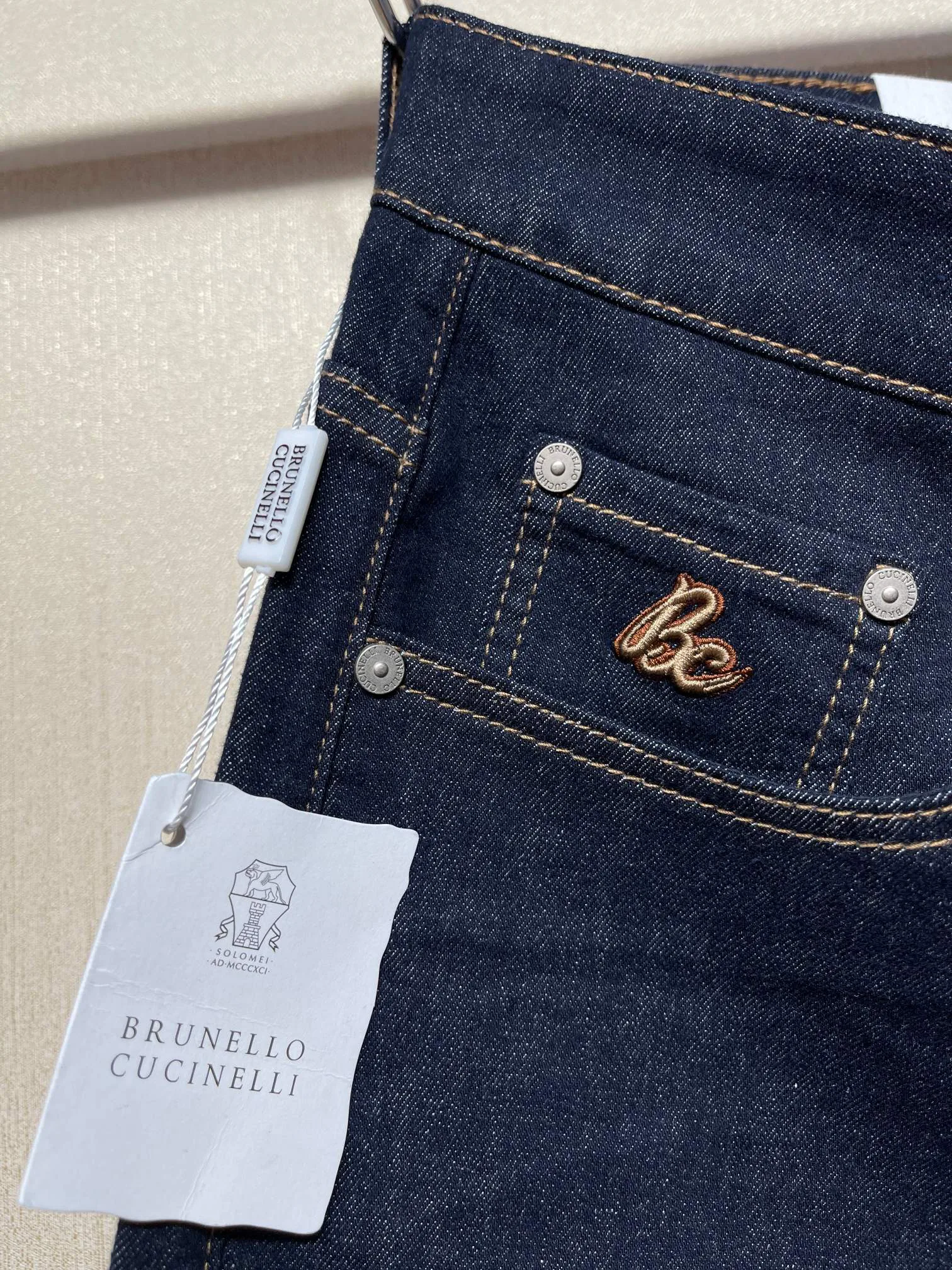 Джинсы Мужские Brunello Cucinelli 12551770