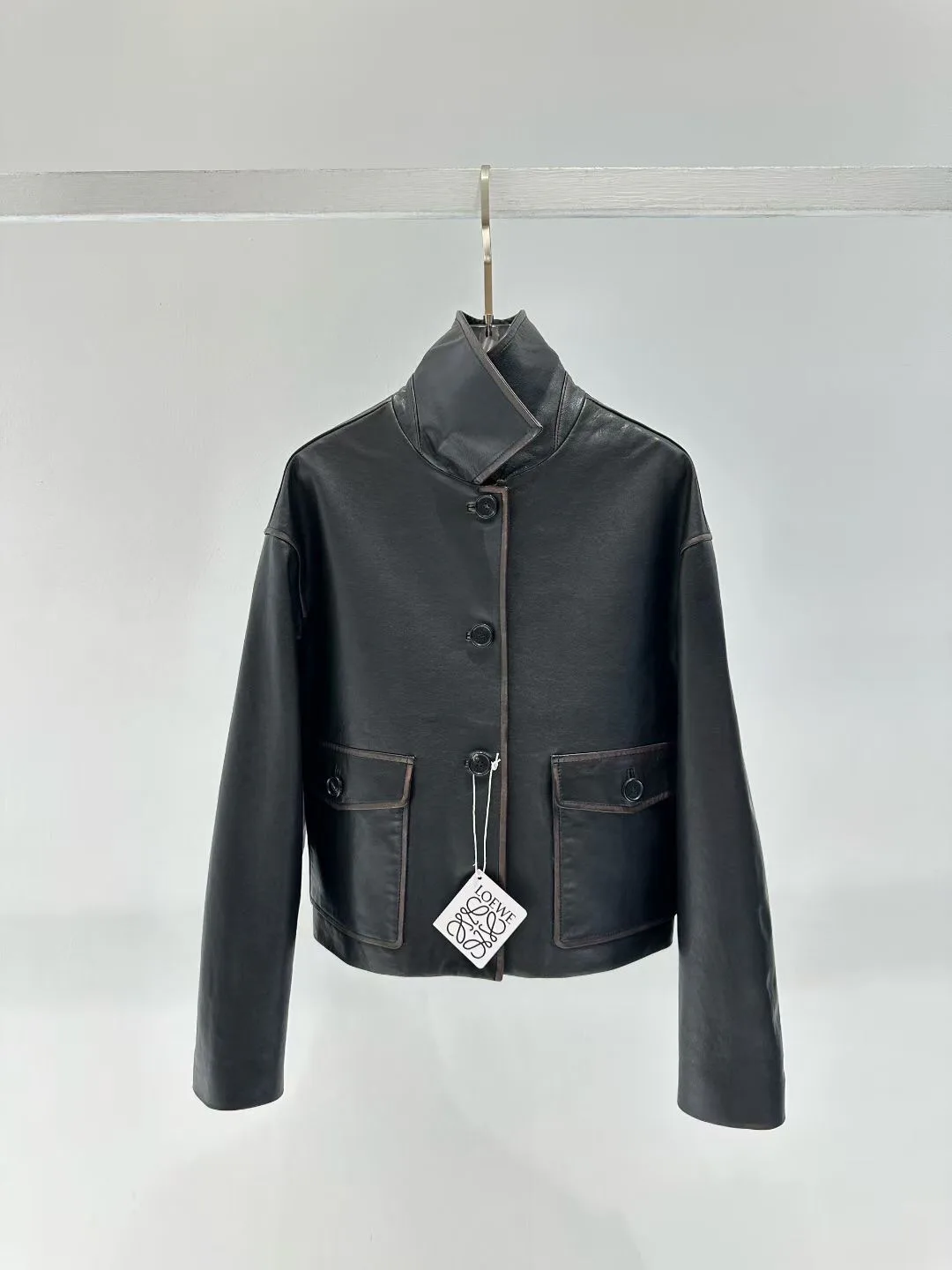 Кожаные Куртки И Дублёнки Женские Loewe 11429013