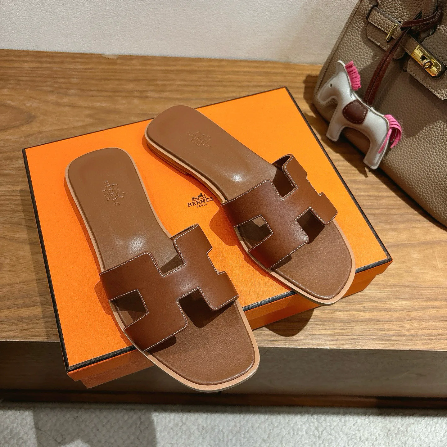 Шлепанцы Женские Hermes 396971