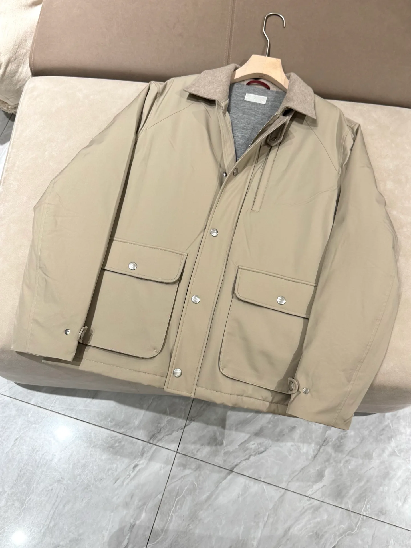 Куртки И Пуховики Мужские Brunello Cucinelli 1146155