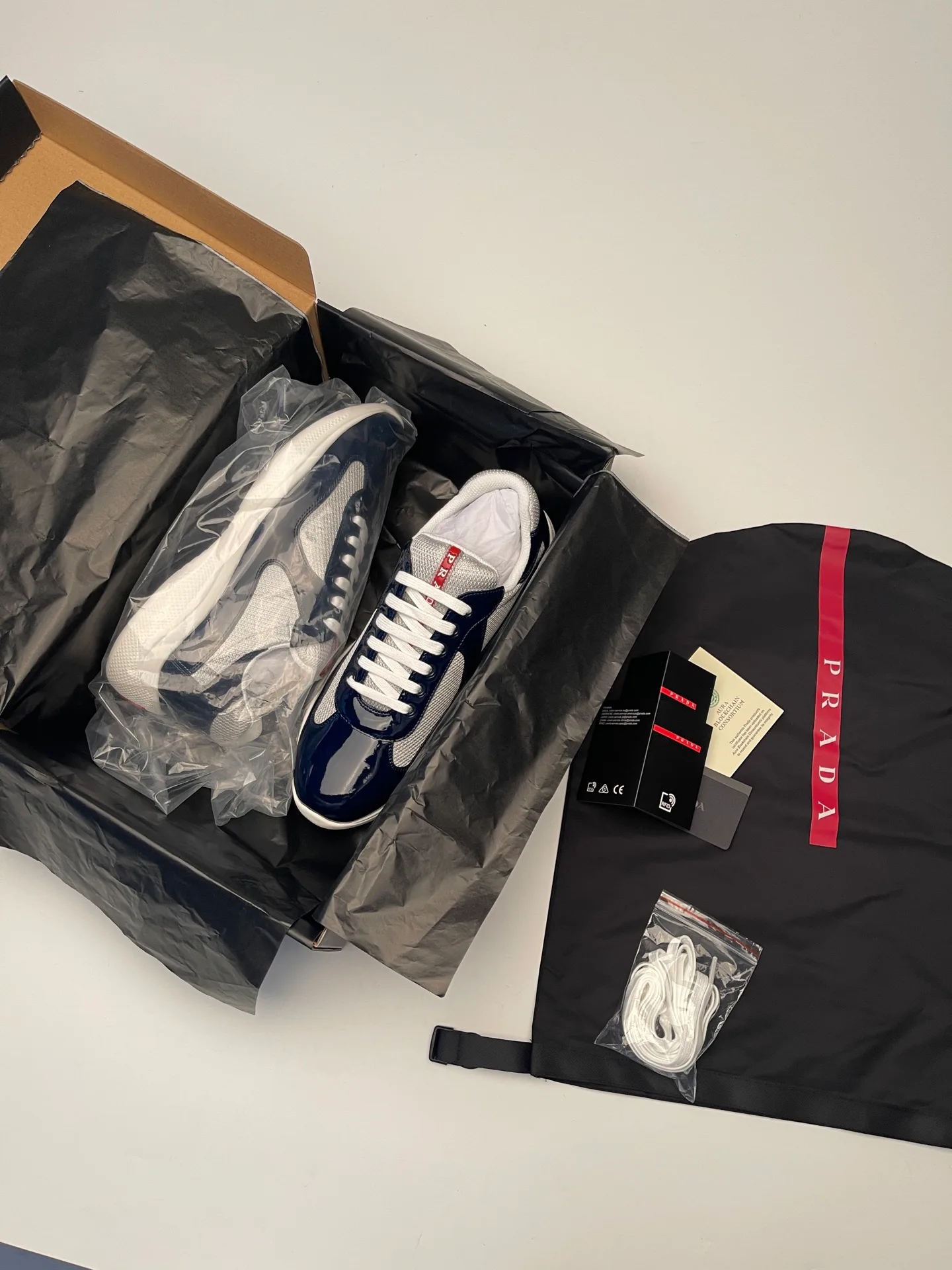 Кроссовки Мужские Prada 931156