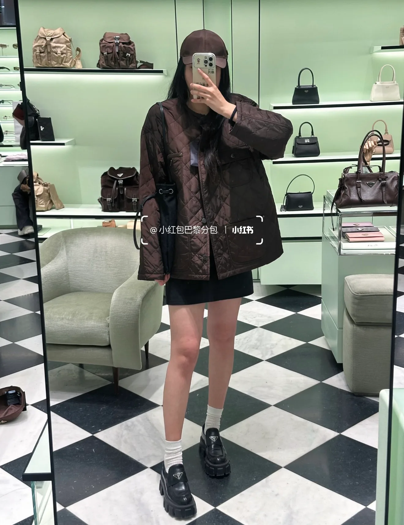 Куртки И Пуховики Женские Prada 18713369