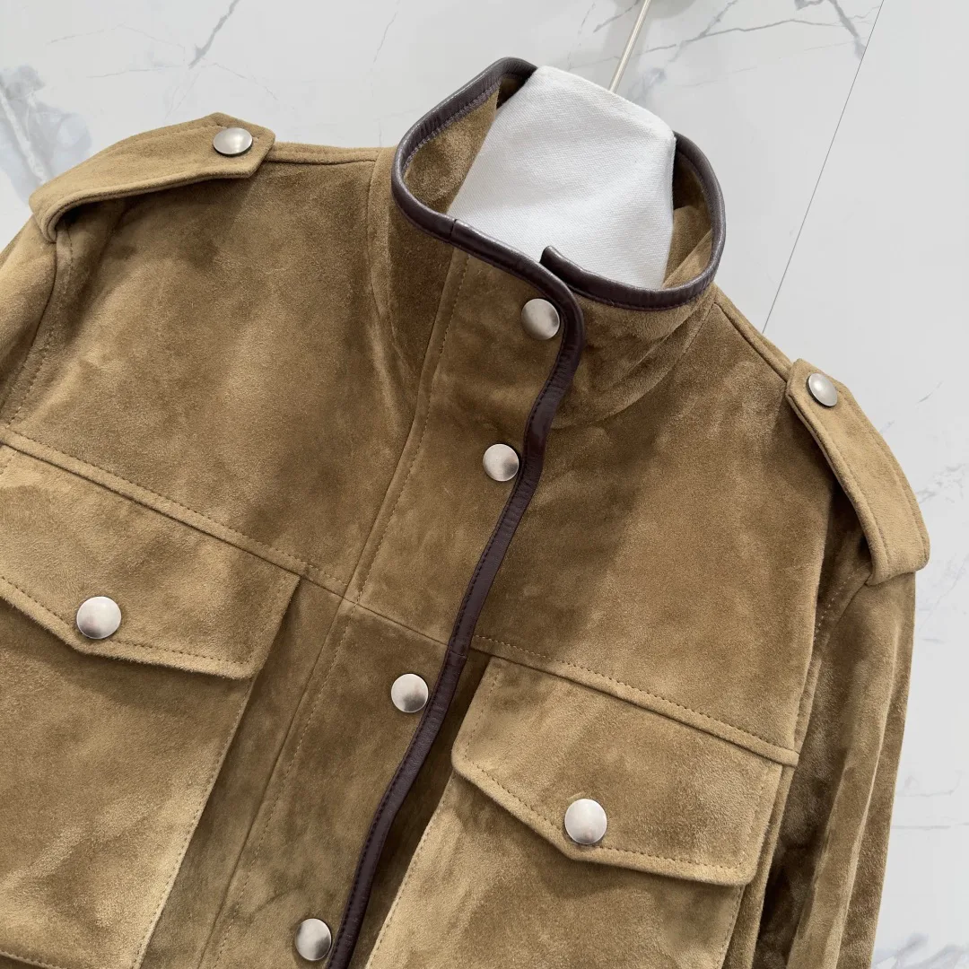 Кожаные Куртки И Дублёнки Женские Brunello Cucinelli 12717805