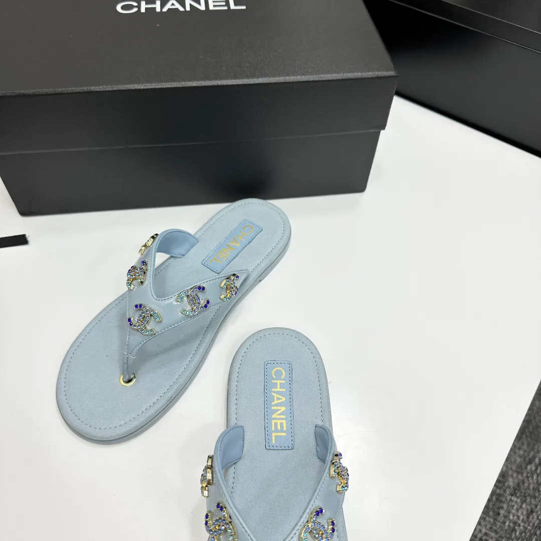 Шлепанцы Женские Chanel 1518406