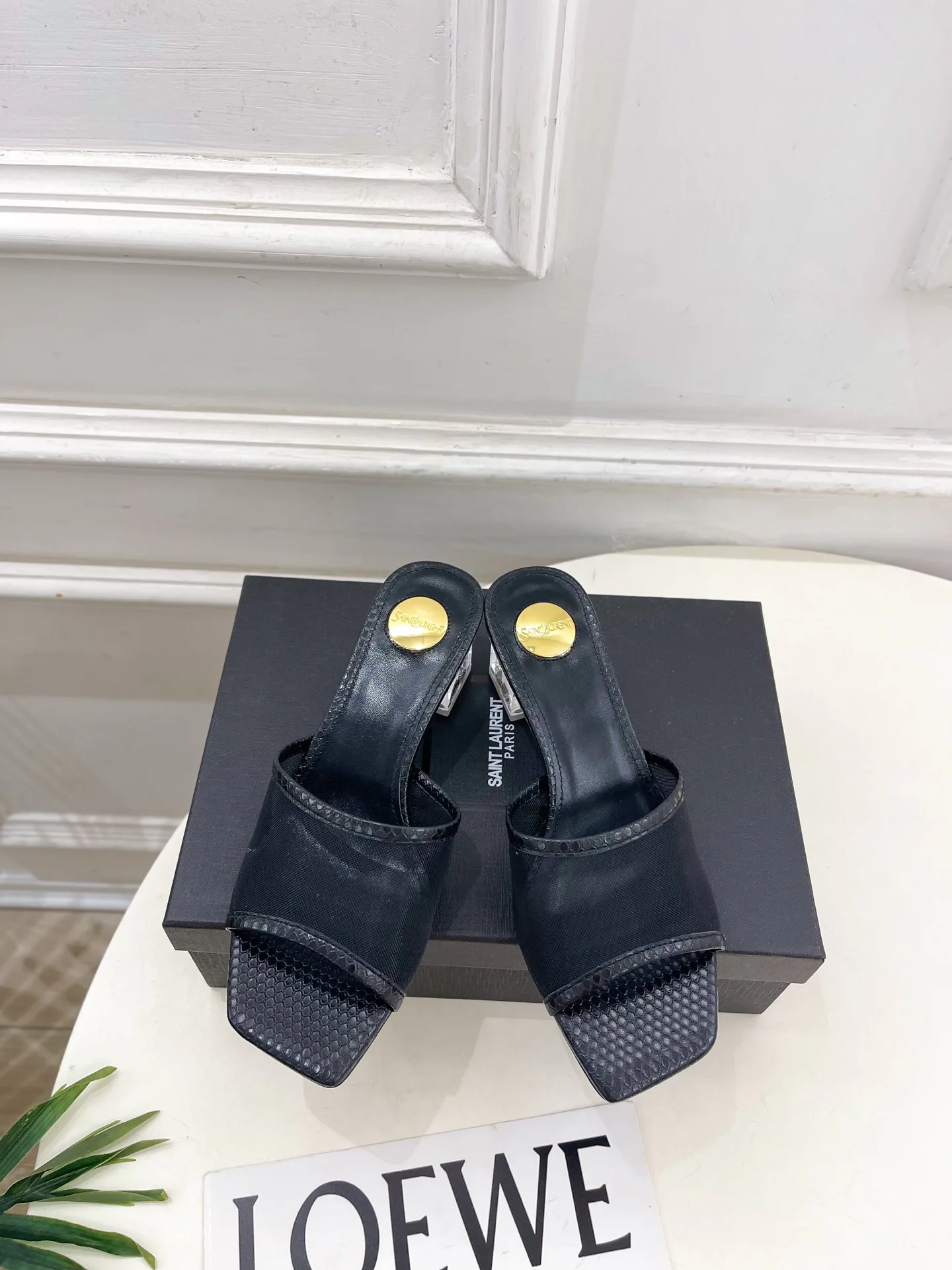 Босоножки Женские Saint Laurent 17506897