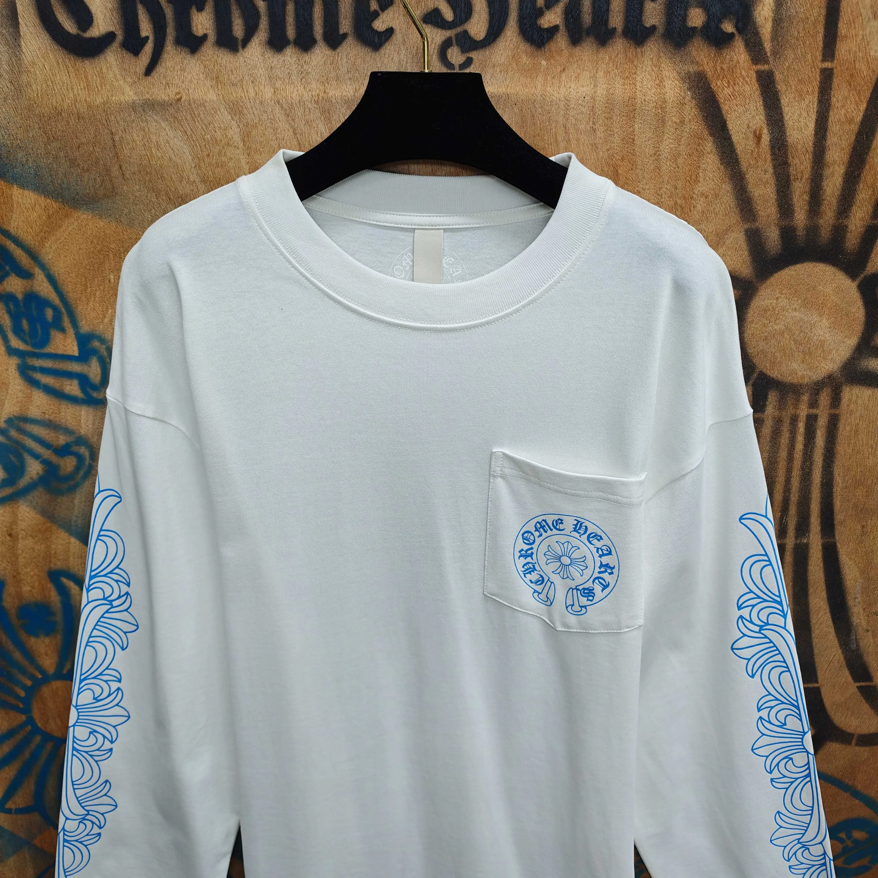 Лонгсливы Мужские Chrome Hearts 11808748