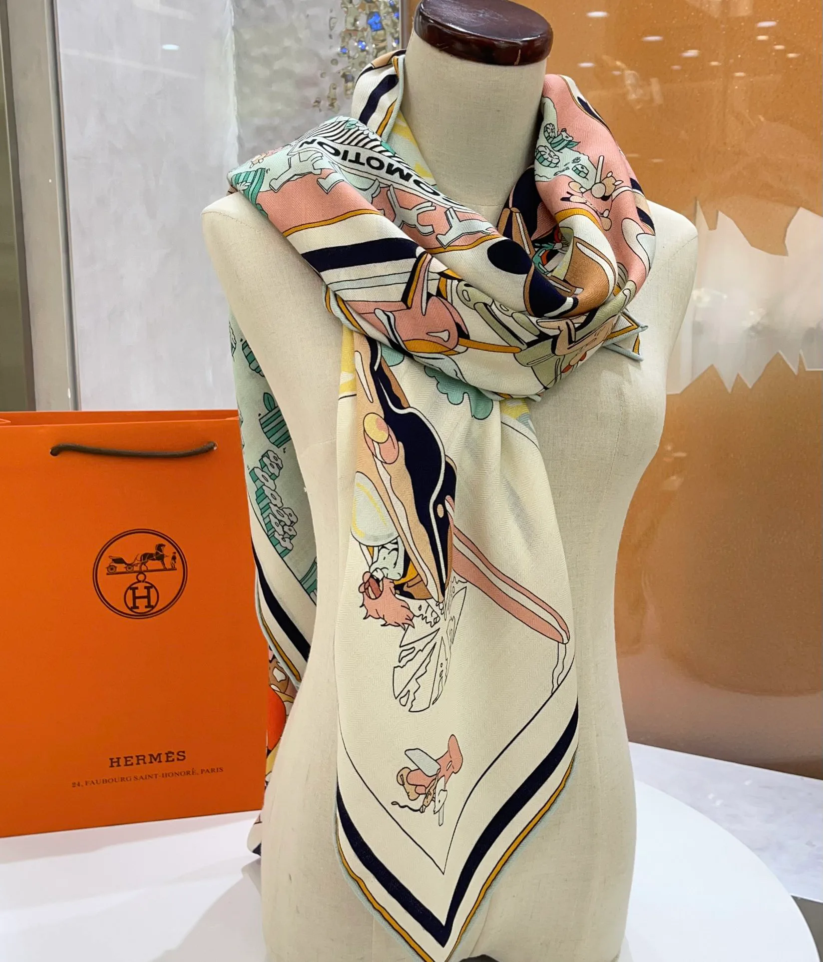 Шарфы Hermes 3352752