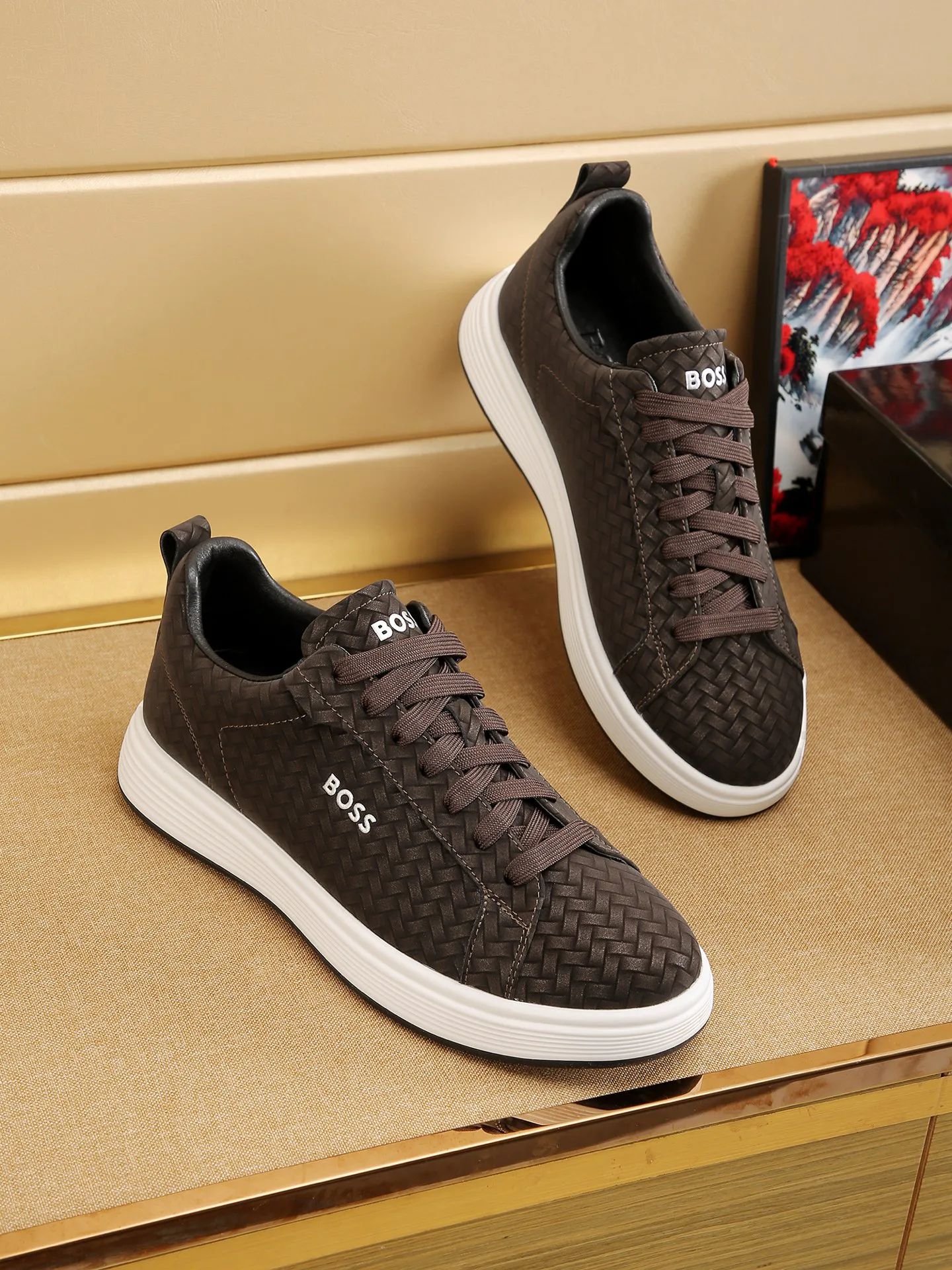 Кеды Мужские Hugo Boss 987456