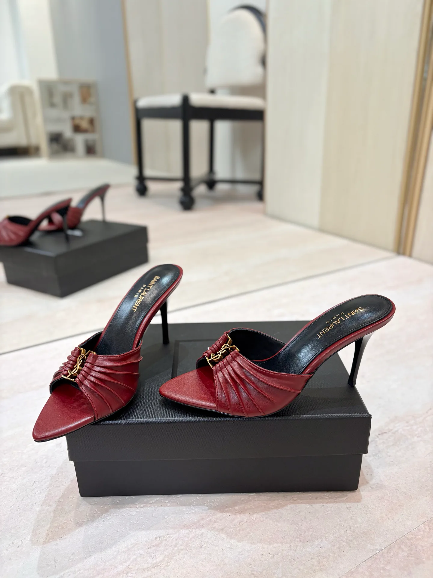 Мюли И Сабо Женские Saint Laurent 17476063