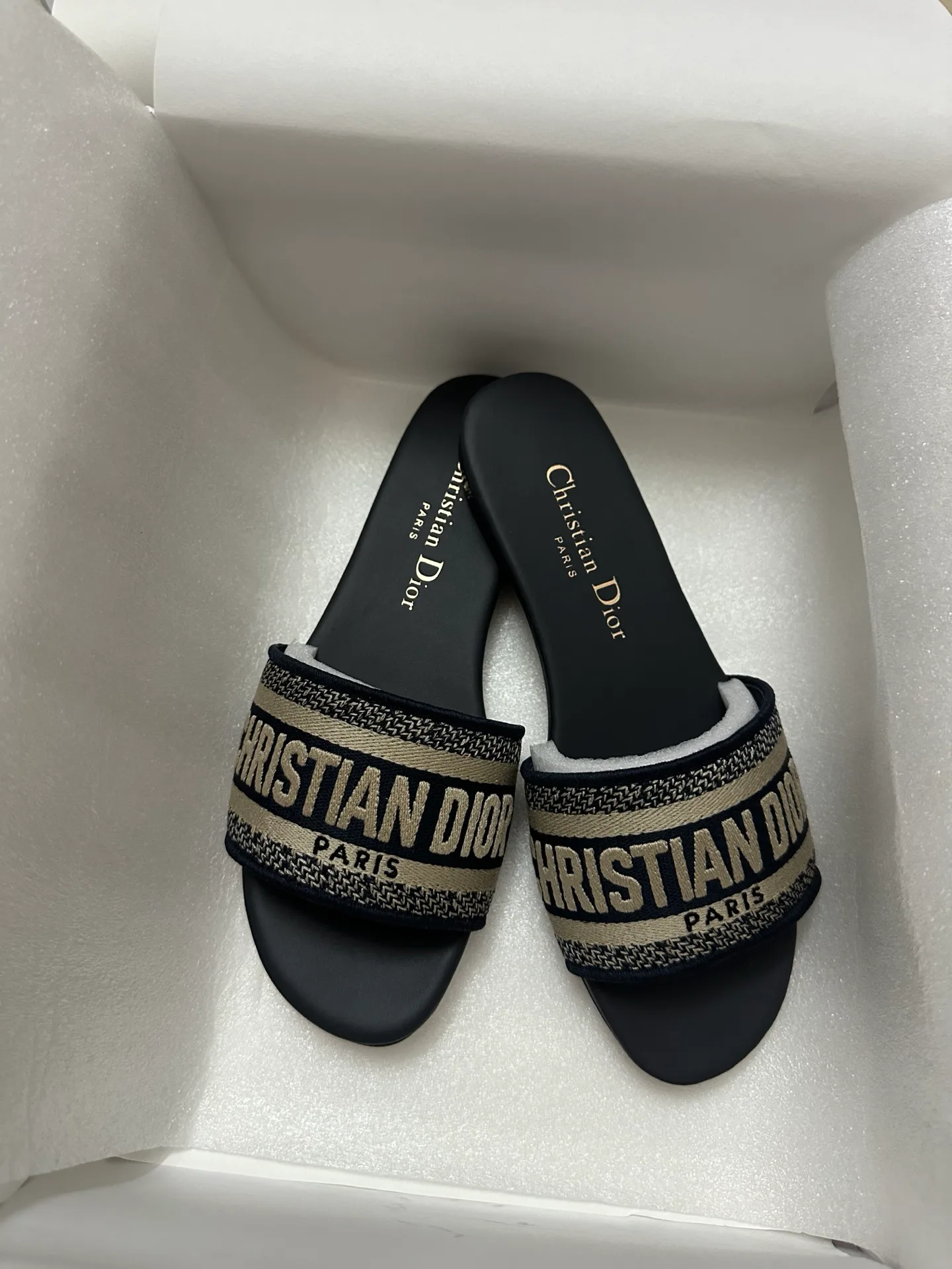 Шлепанцы Женские Christian Dior 633303