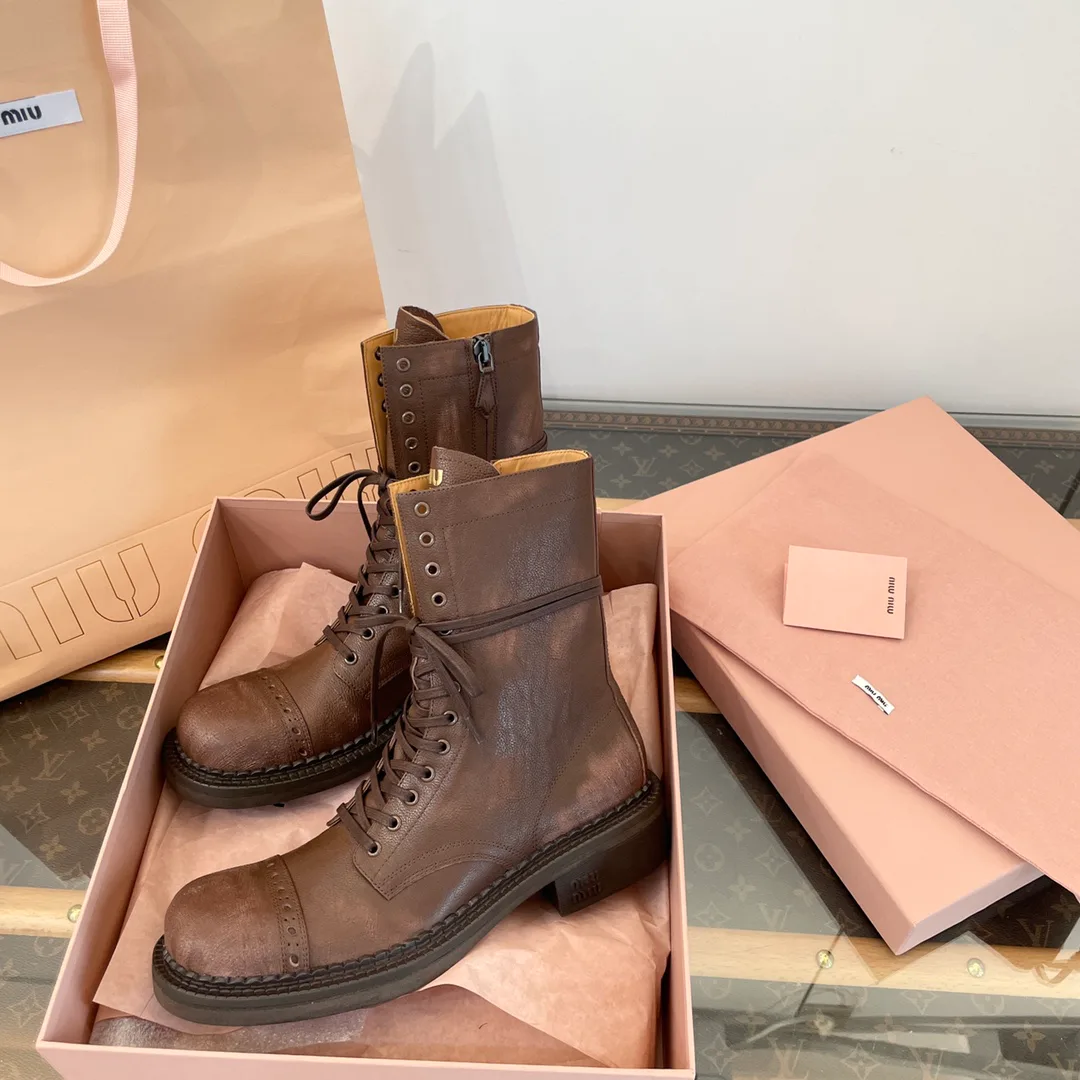 Ботинки Женские Miu Miu 18132683