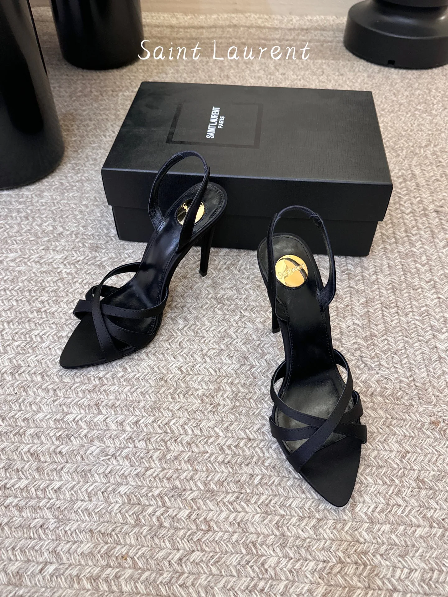 Босоножки Женские Saint Laurent 11238083