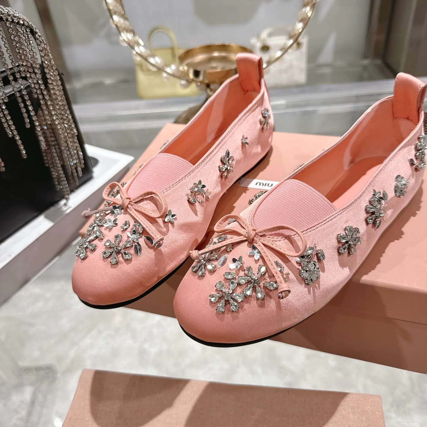 Балетки Женские Miu Miu 1348214