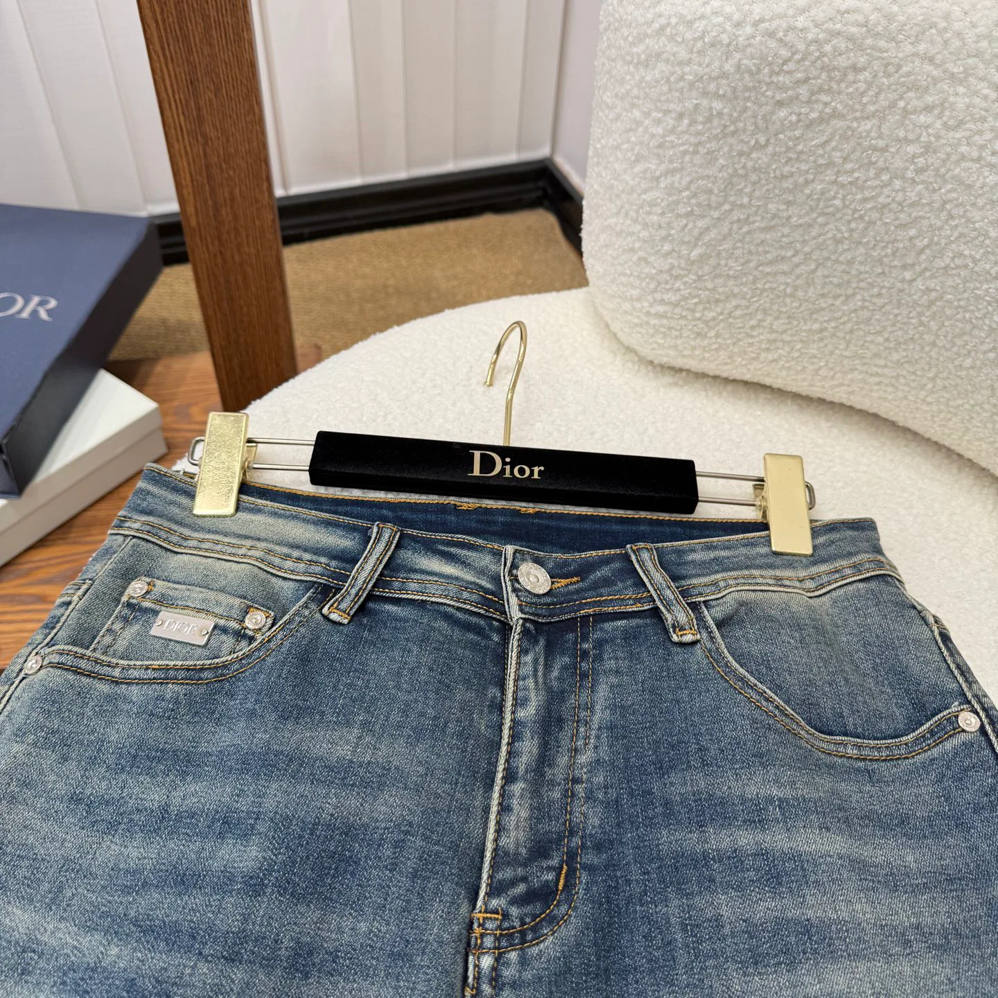 Джинсы Мужские Christian Dior 17940196