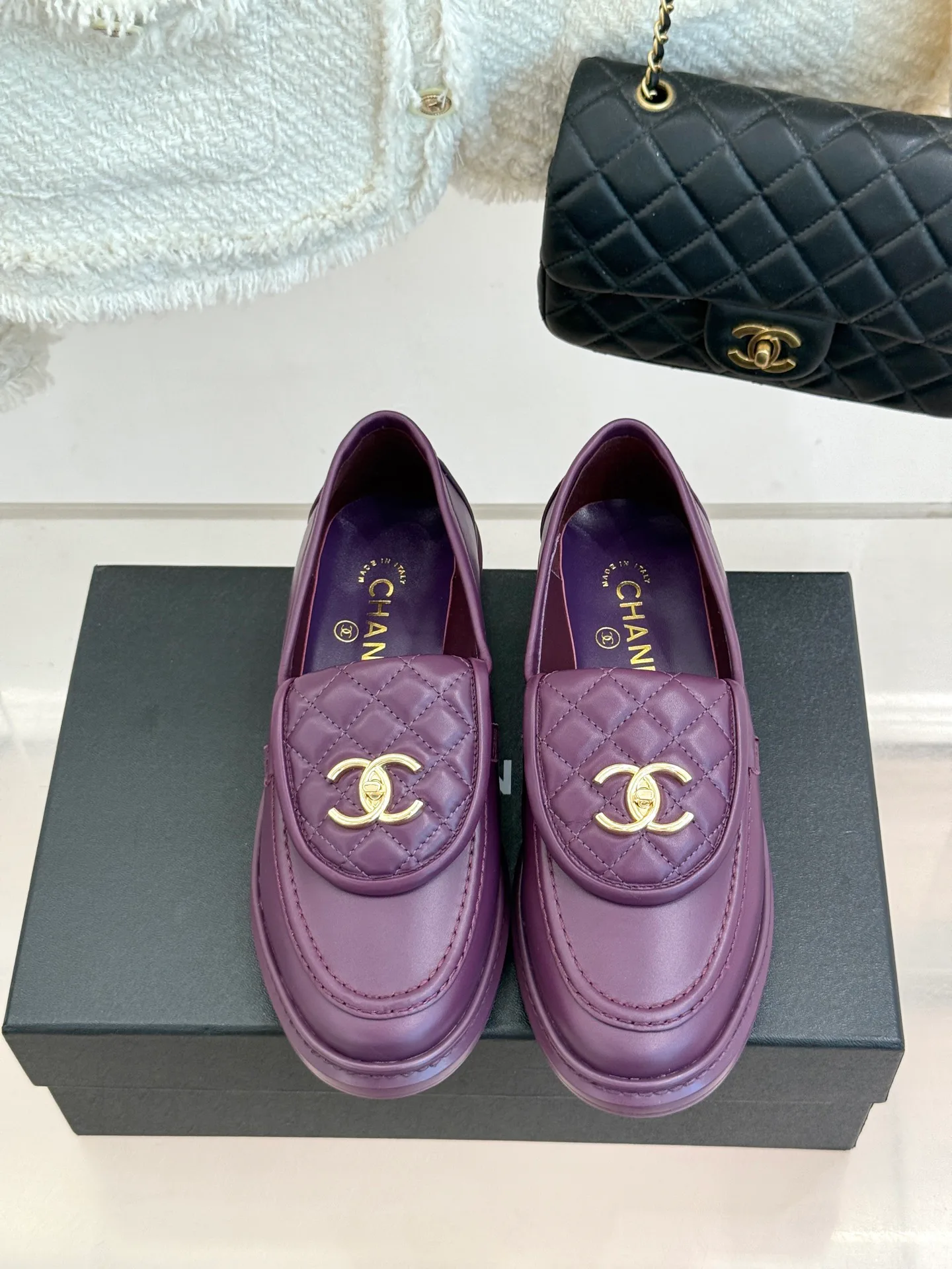 Лоферы И Мокасины Женские Chanel 17336070