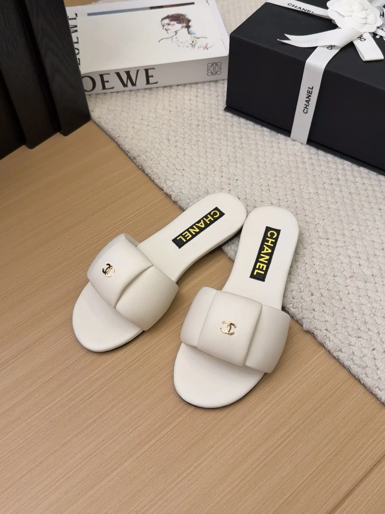 Шлепанцы Женские Chanel 28361