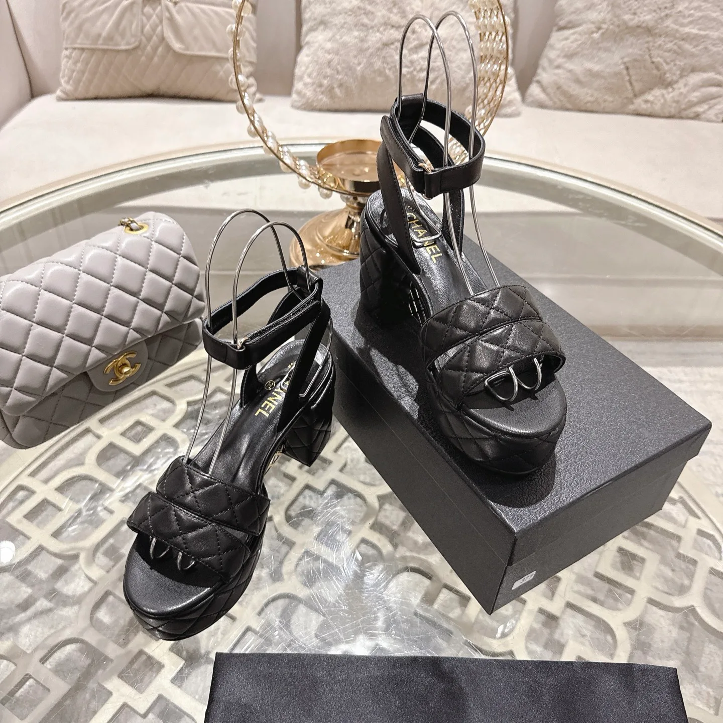 Босоножки Женские Chanel 9361023