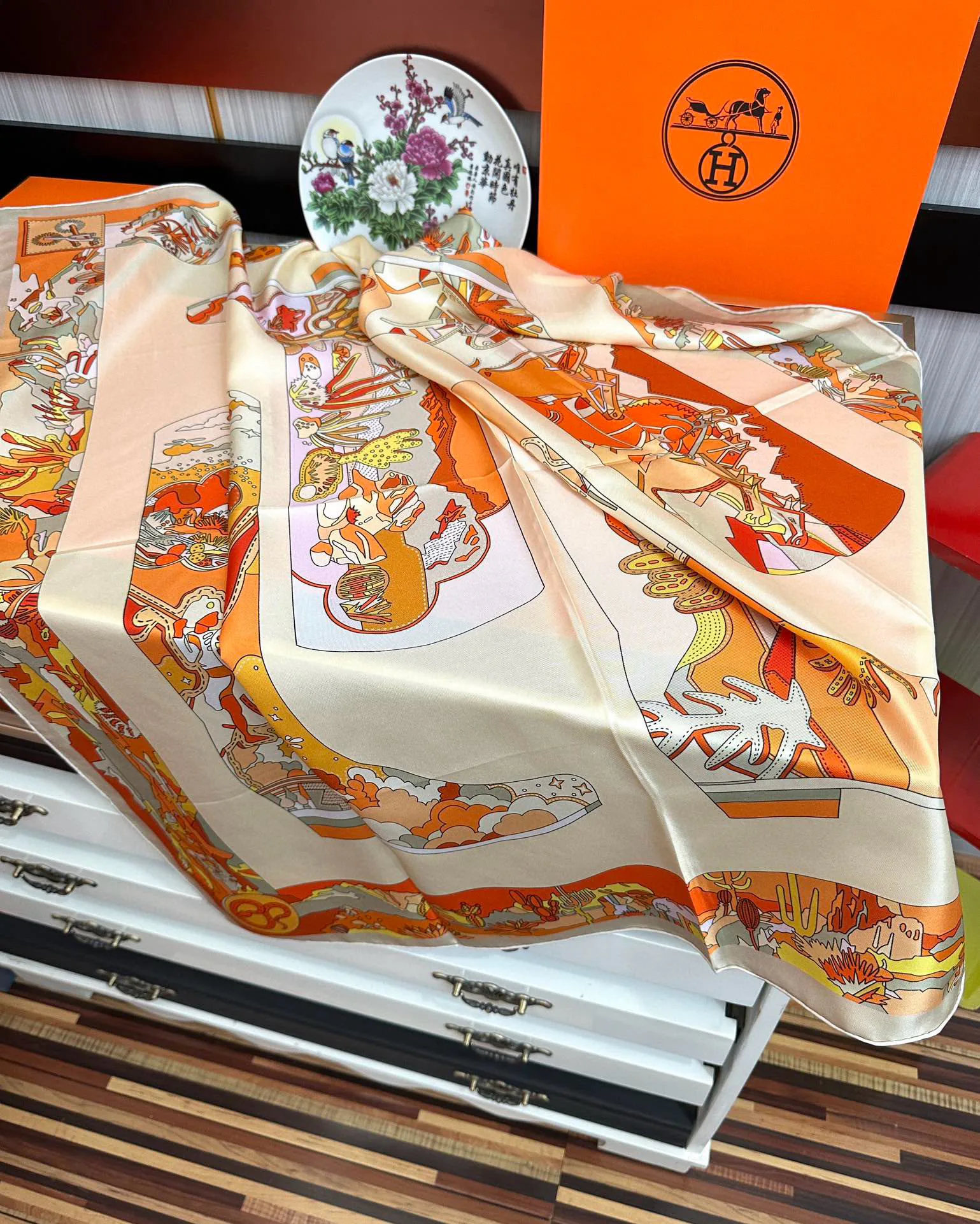 Шарфы Hermes 15025030