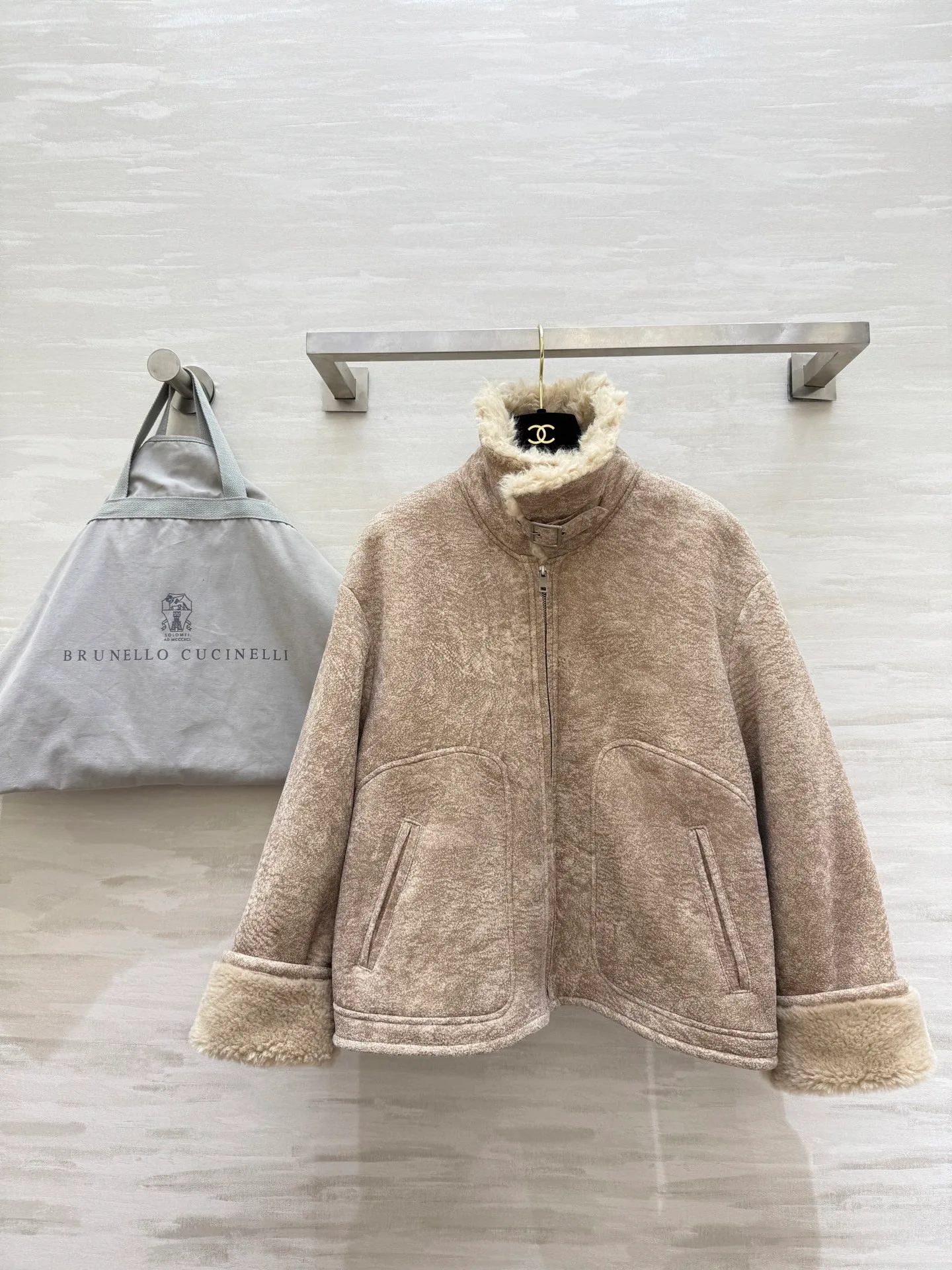 Куртки И Пуховики Мужские Brunello Cucinelli 773999