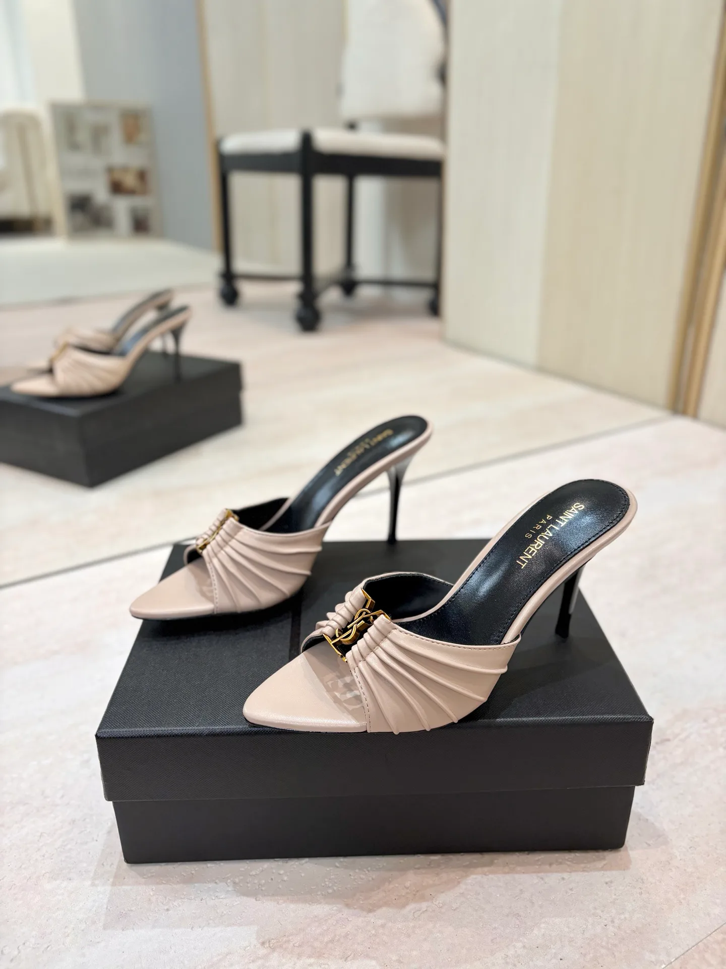 Мюли И Сабо Женские Saint Laurent 17476059