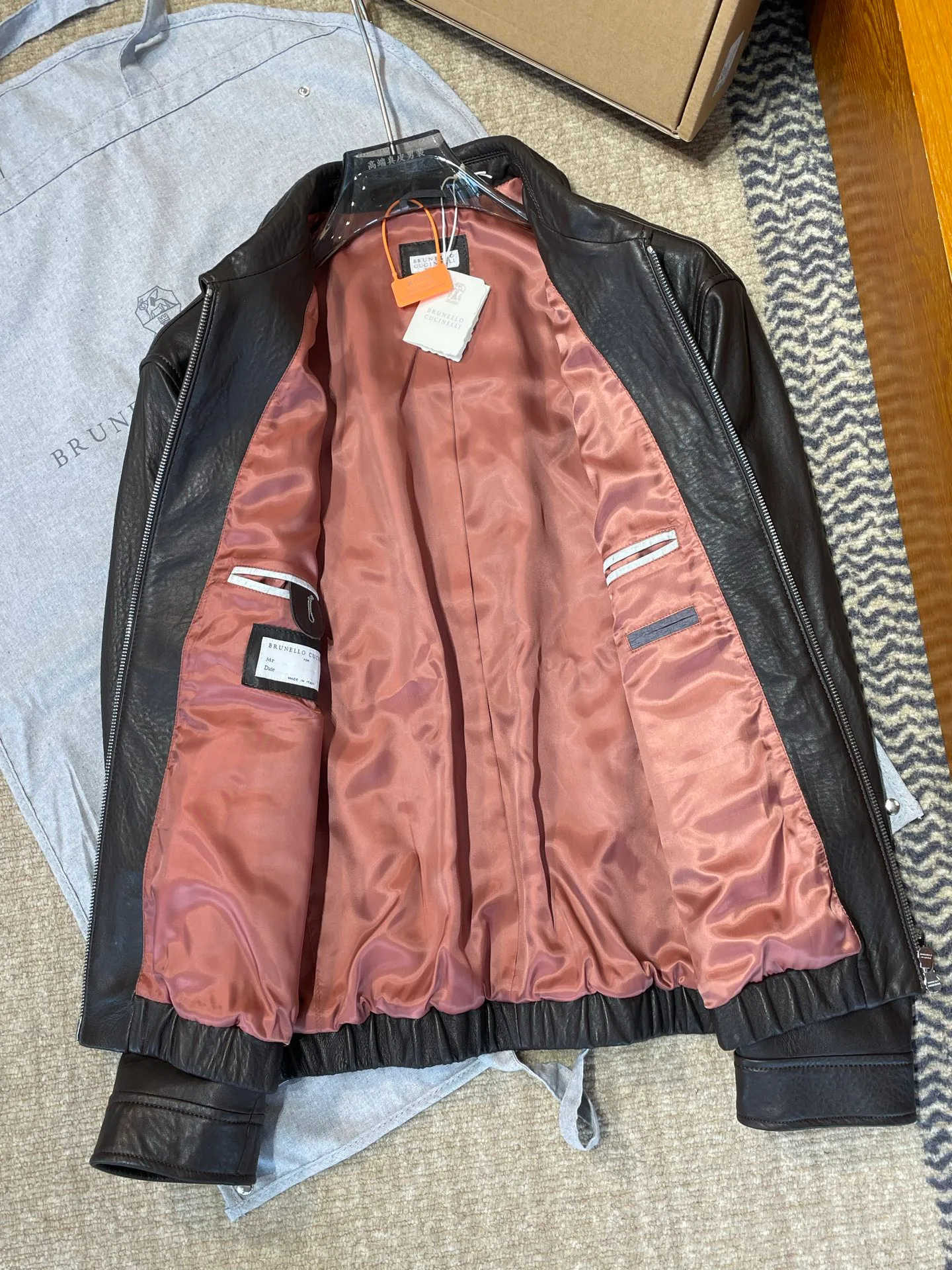 Кожаные Куртки И Дублёнки Мужские Brunello Cucinelli 18235995