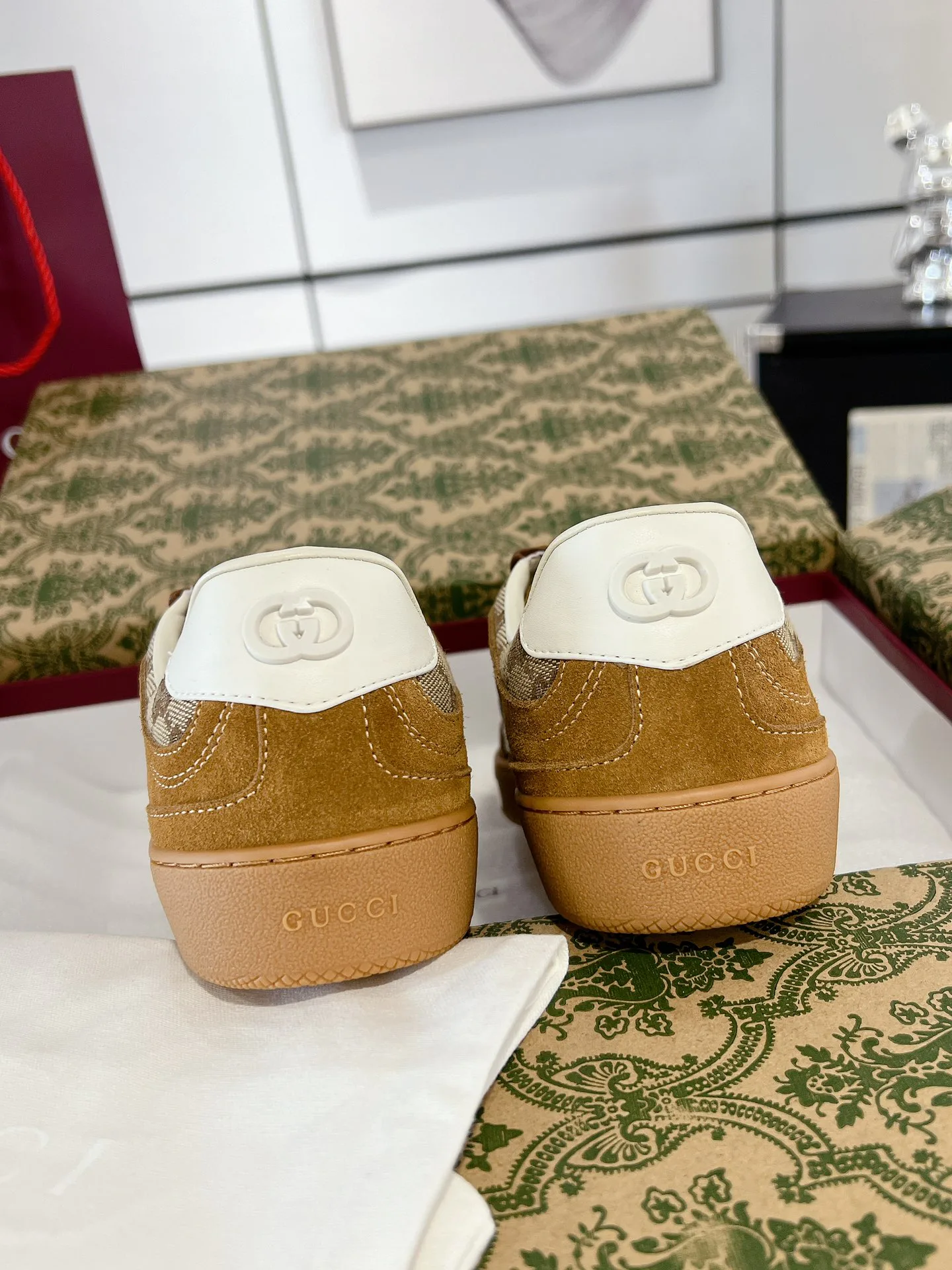 Кеды Женские Gucci 1827486