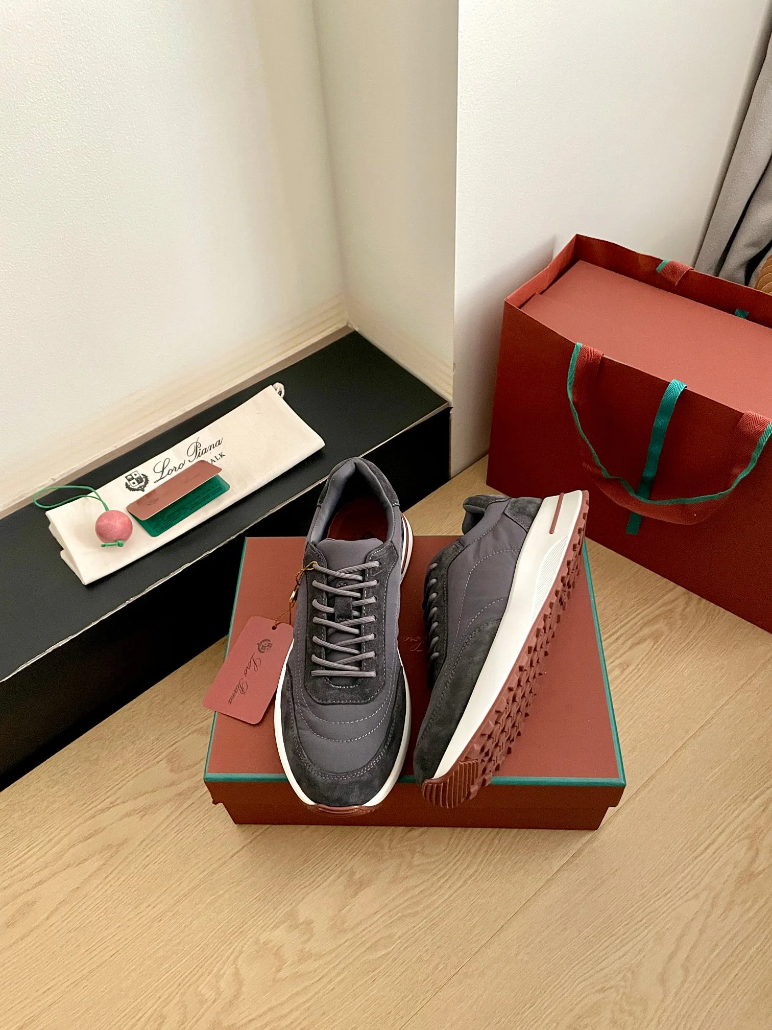 Кроссовки Мужские Loro Piana 10893309